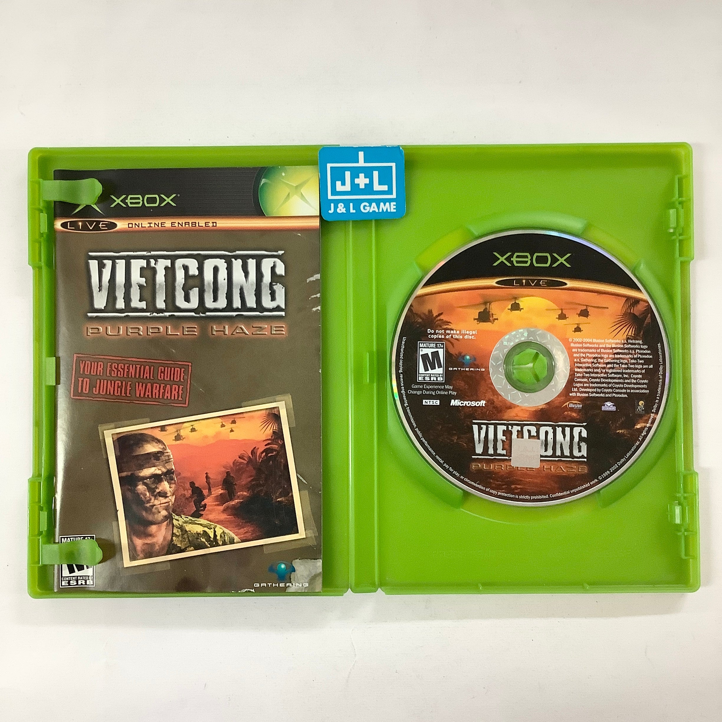 Vietcong: Purple Haze - (XB) Xbox [Pre-Owned] | J&L Game