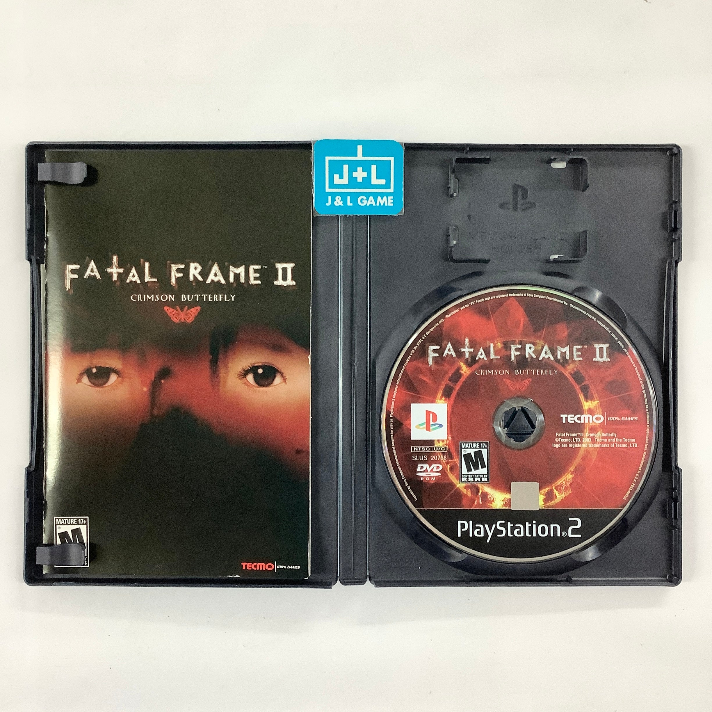 Fatal Frame II: Crimson Butterfly - (PS2) PlayStation 2 [Pre-Owned] Video Games Tecmo   