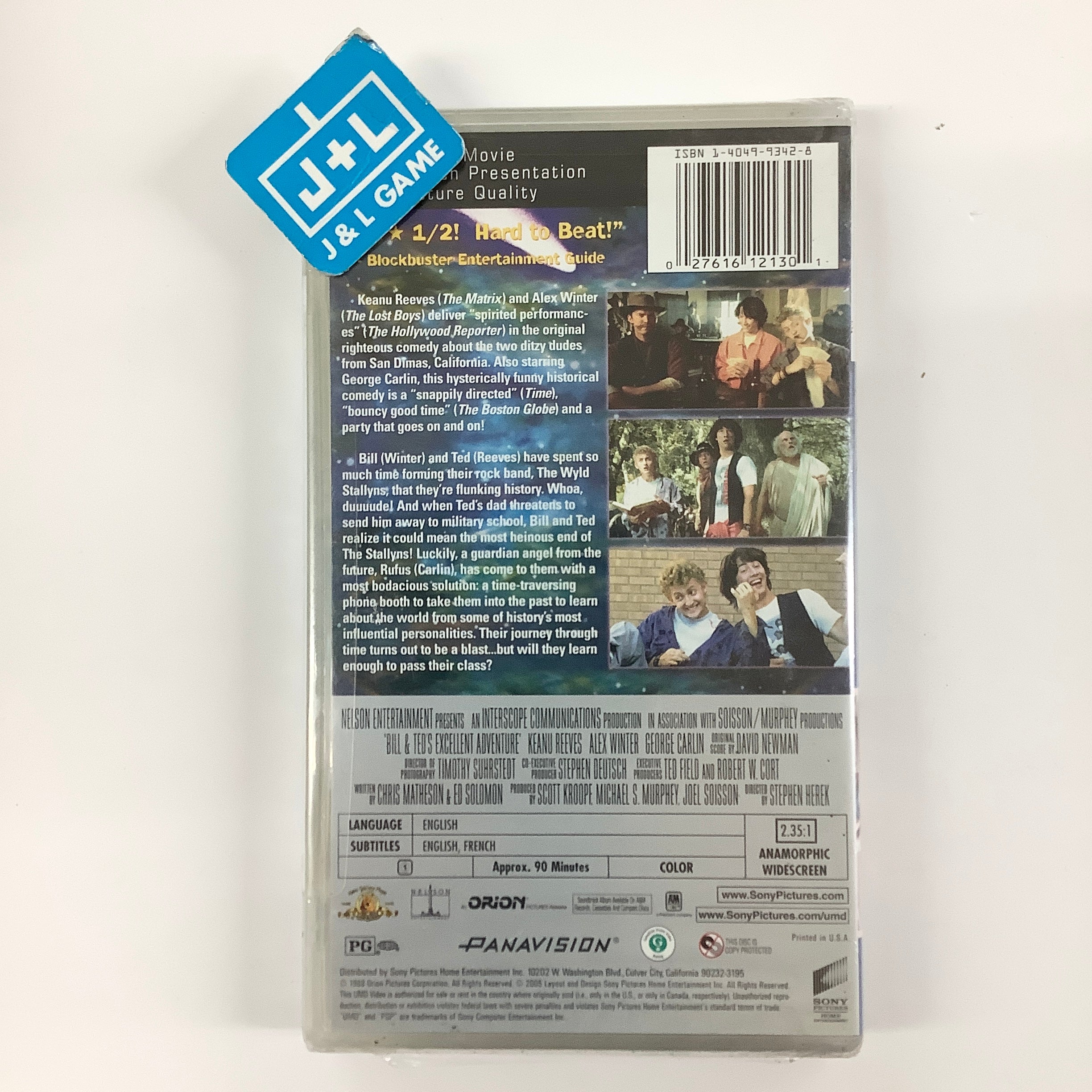 Bill and Ted's Excellent Adventure - PSP UMD Video Home Sony Pictures