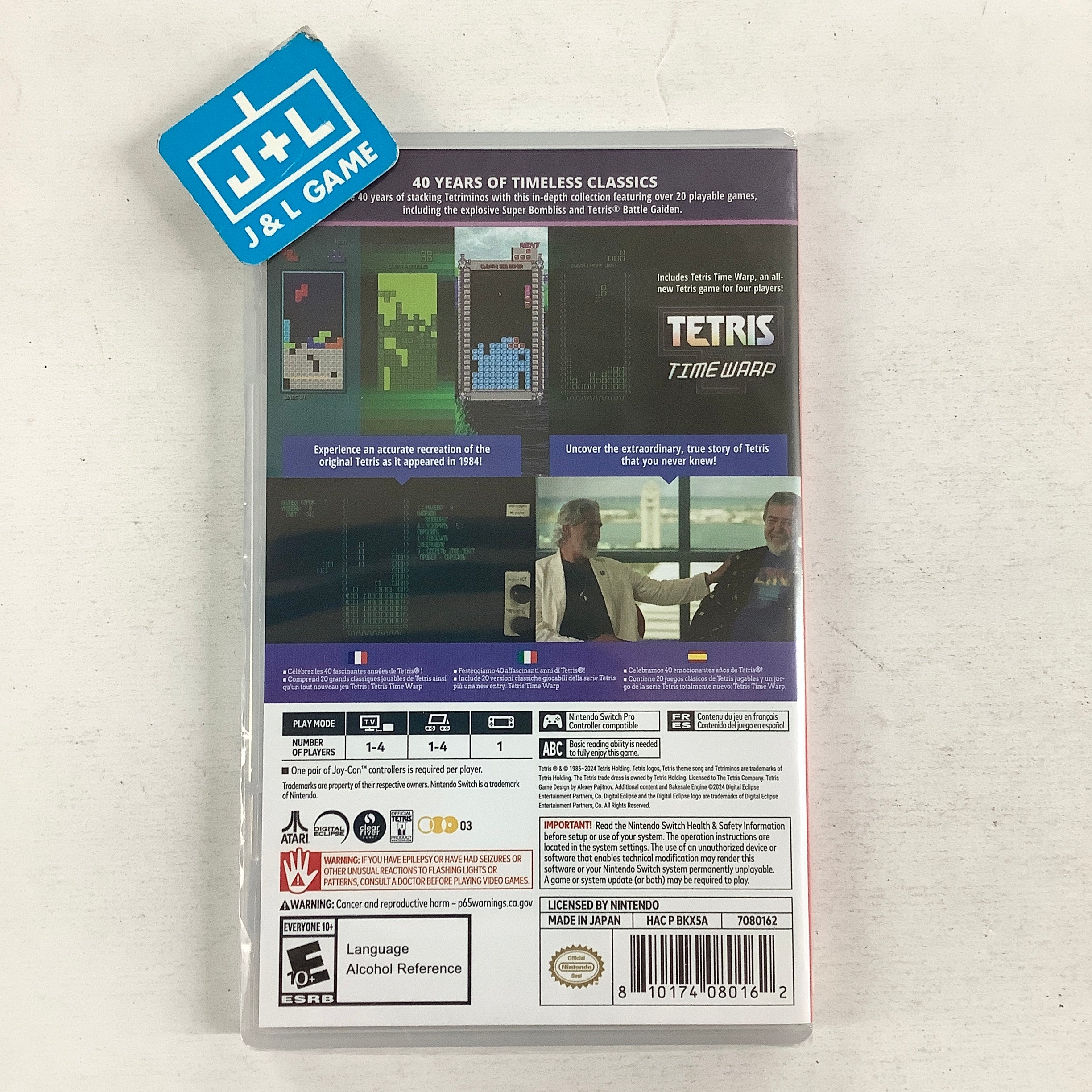 Tetris Forever - (NSW) Nintendo Switch Video Games Clear River Games