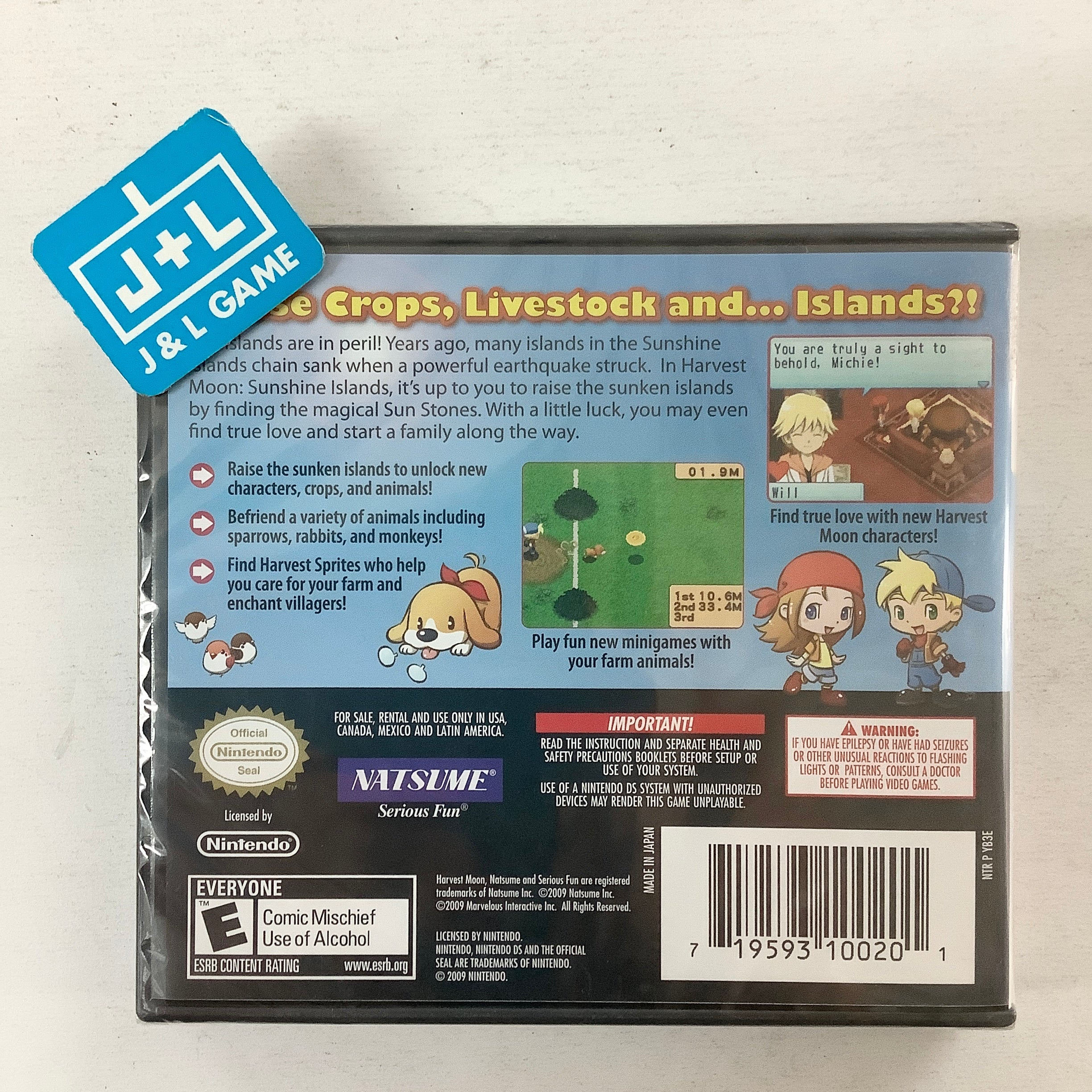 DS - Harvest Moon - [PAL EU - MULTILANGUAGE DS - Harvest Moon - [PAL EU - MULTILANGUAGE