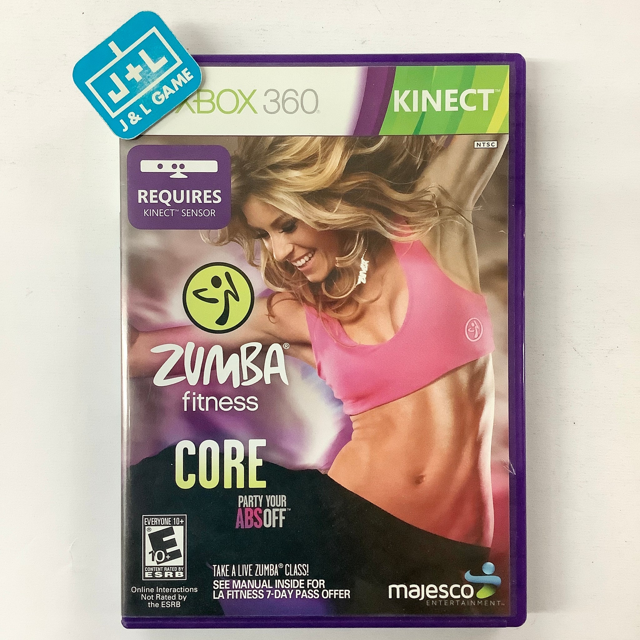 Zumba Fitness Core (Kinect Required) - Xbox 360 [Pre-Owned] Video Games Majesco   