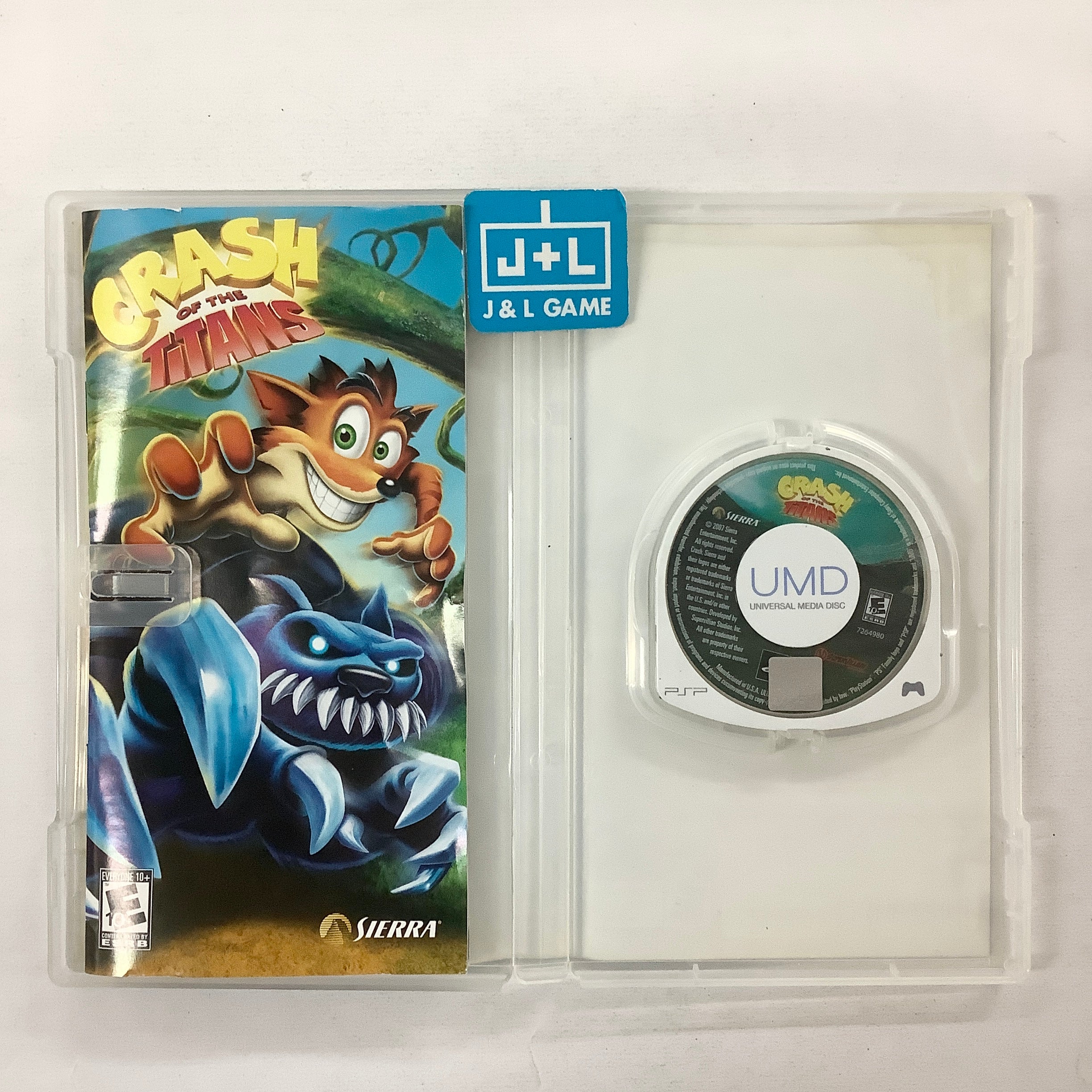 Crash of the Titans - Sony PSP [Pre-Owned] | J&L Game