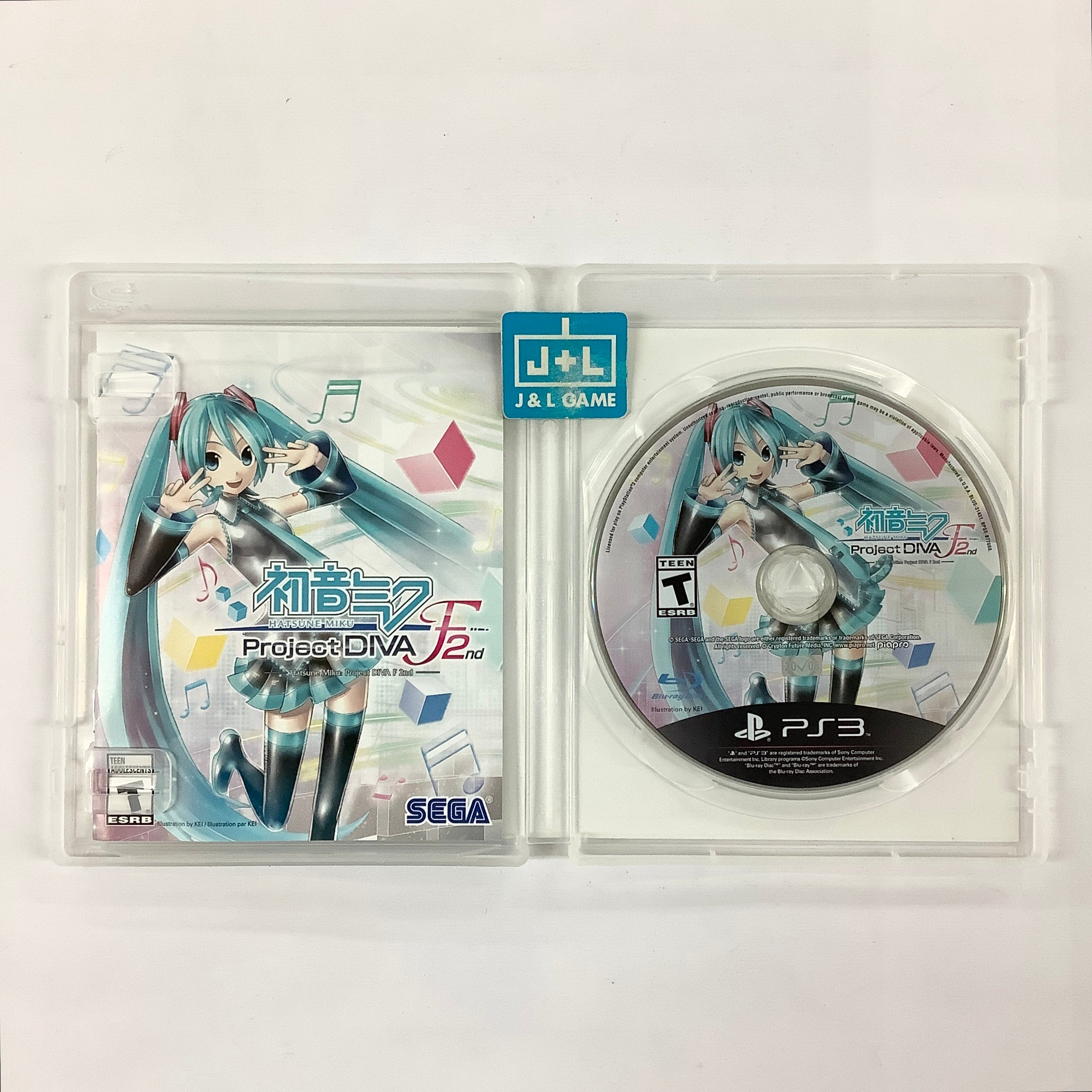 Hatsune Miku: Project Diva F 2nd - (PS3) PlayStation 3 Video Games Sega   