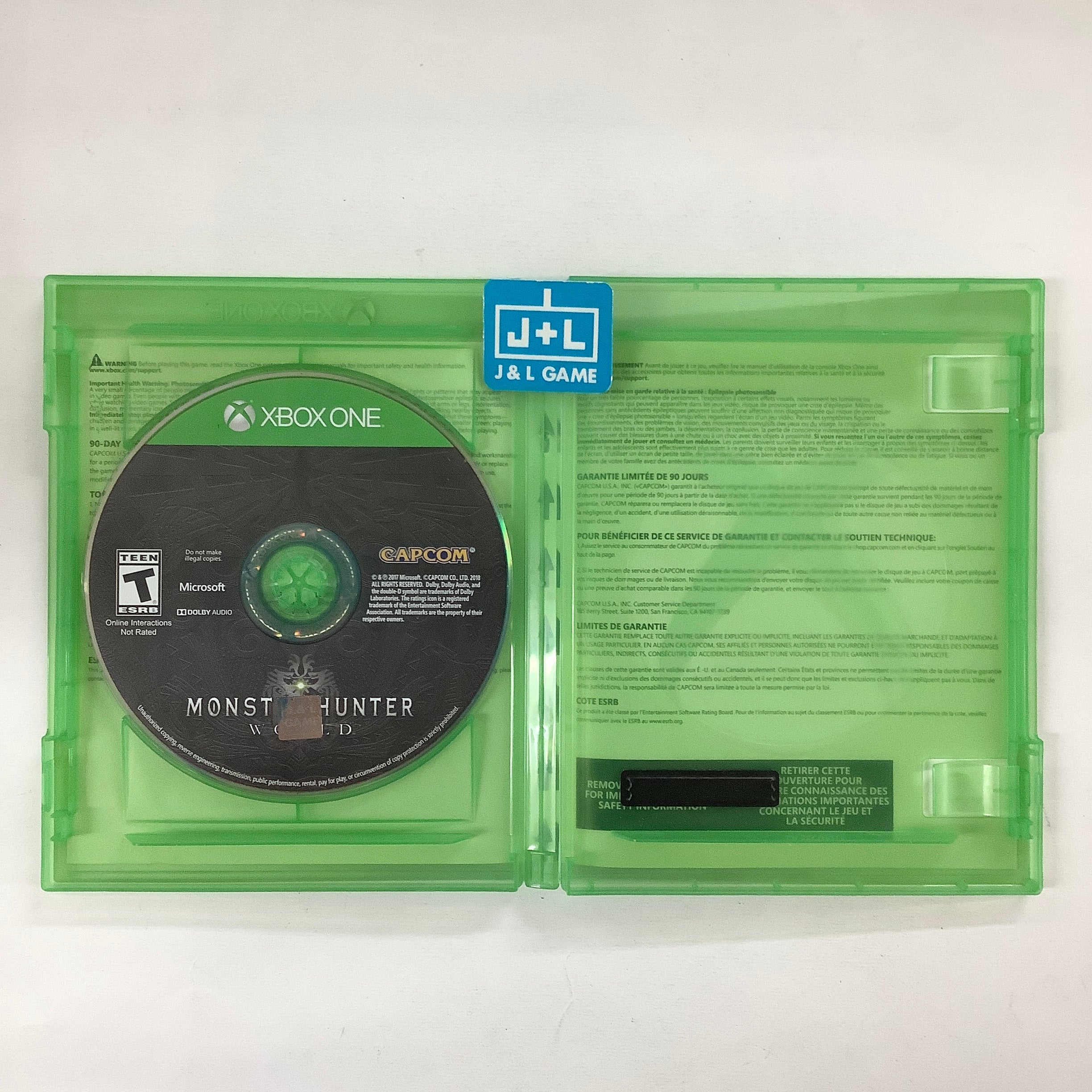 Monster Hunter World - (XB1) Xbox One [Pre-Owned] Video Games Capcom   
