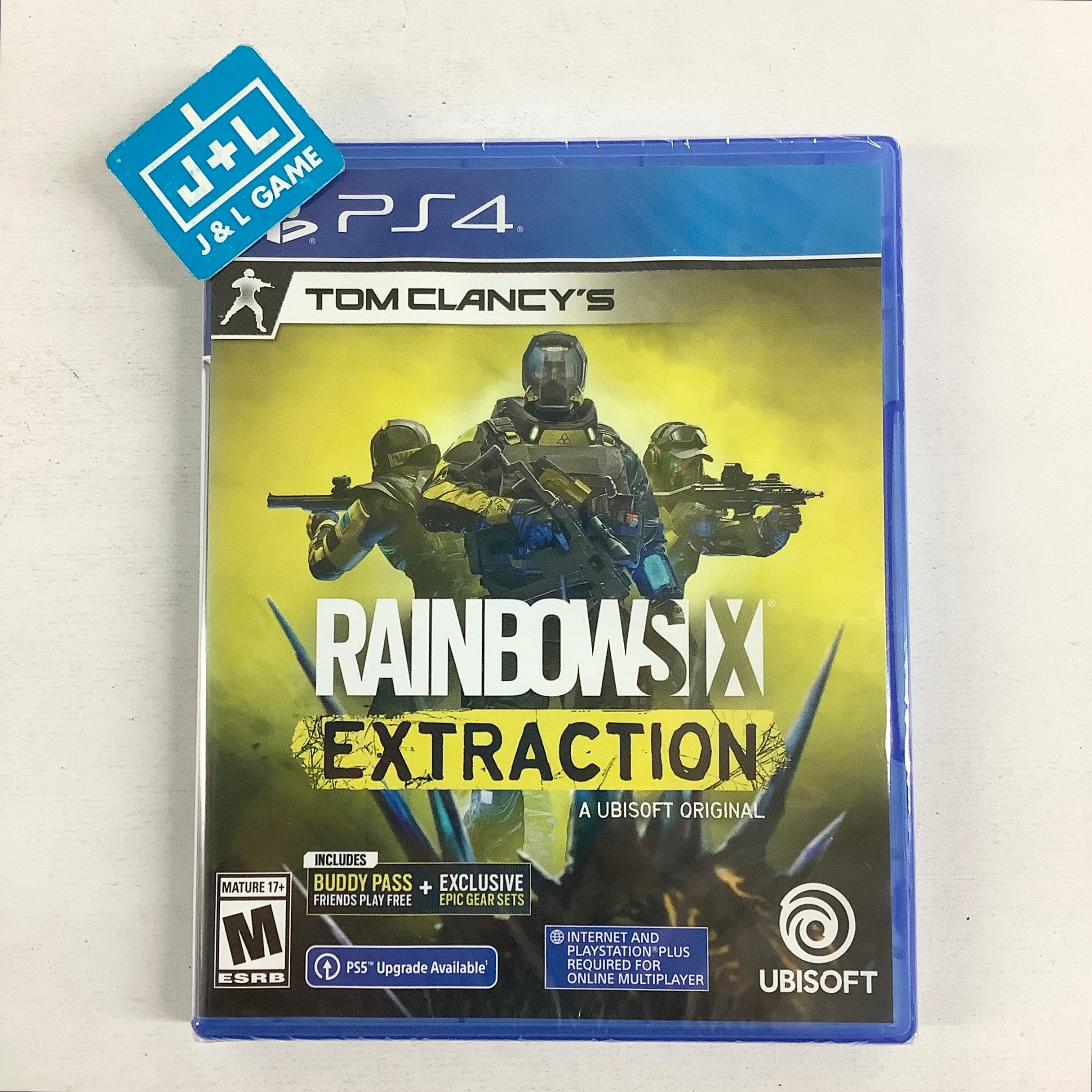 Tom Clancy's Rainbow Six Extraction - (PS4) PlayStation 4 Video Games Ubisoft
