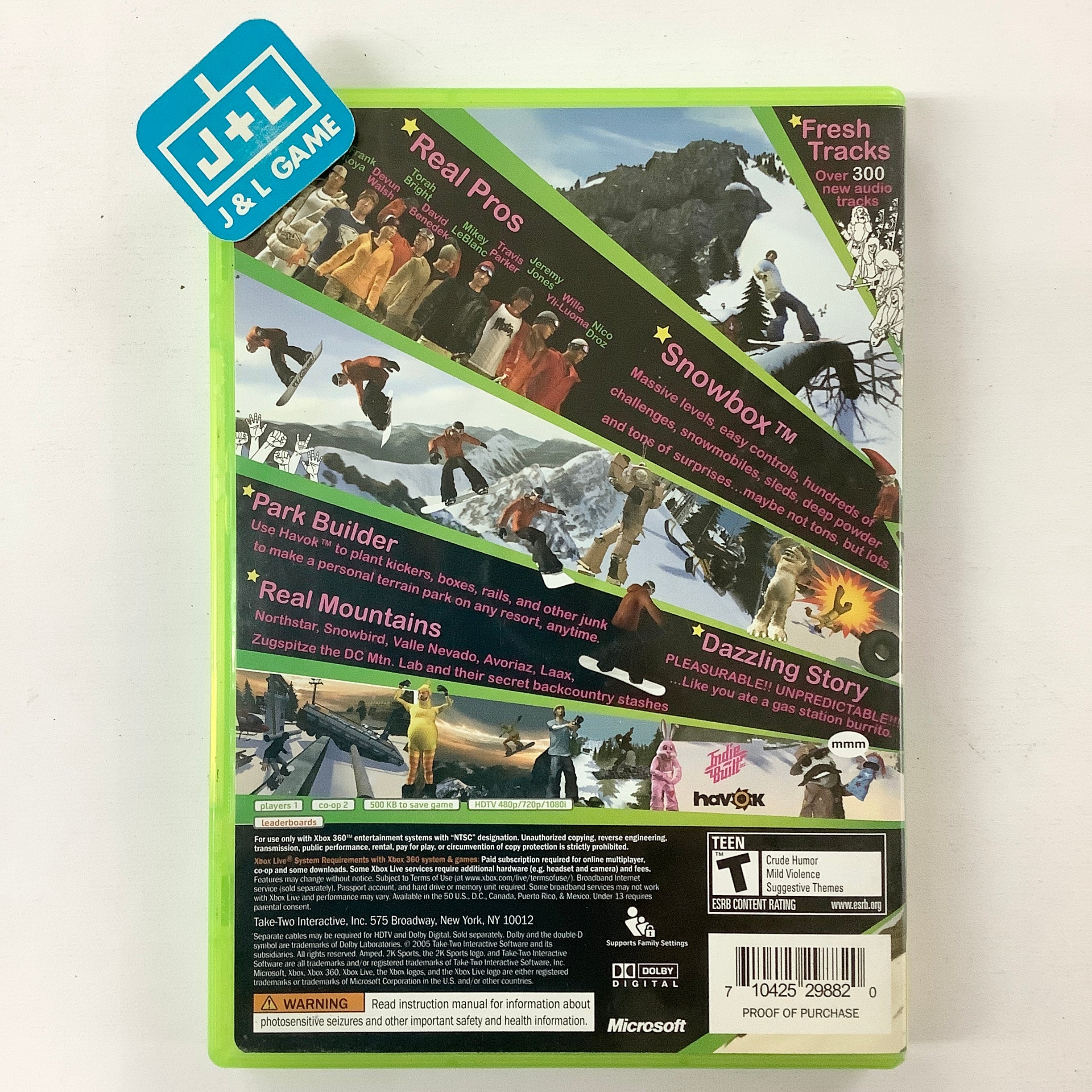 Amped 3 - Xbox 360 [Pre-Owned] Video Games 2K Sports   
