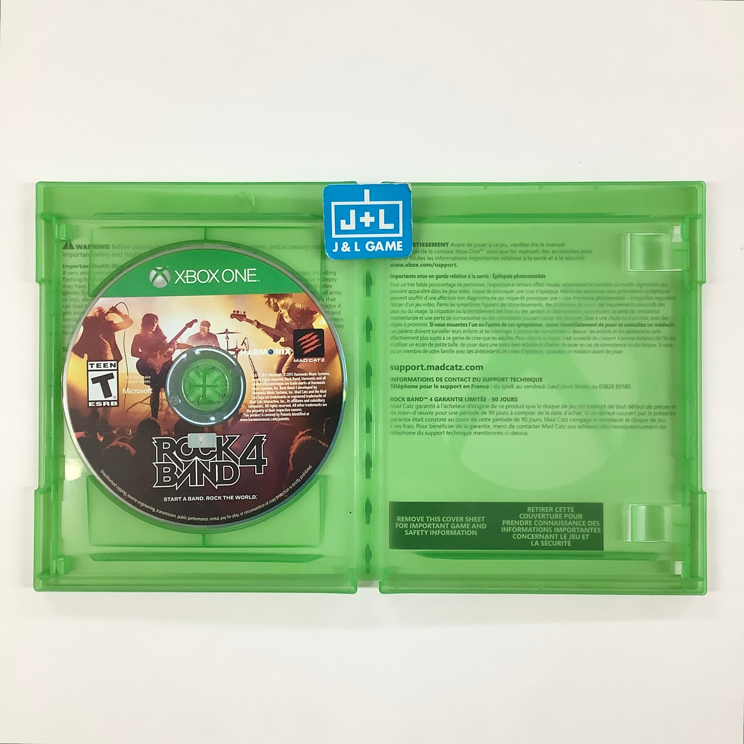 Rock Band 4 (Game Only) - (XB1) Xbox One [Pre-Owned]
