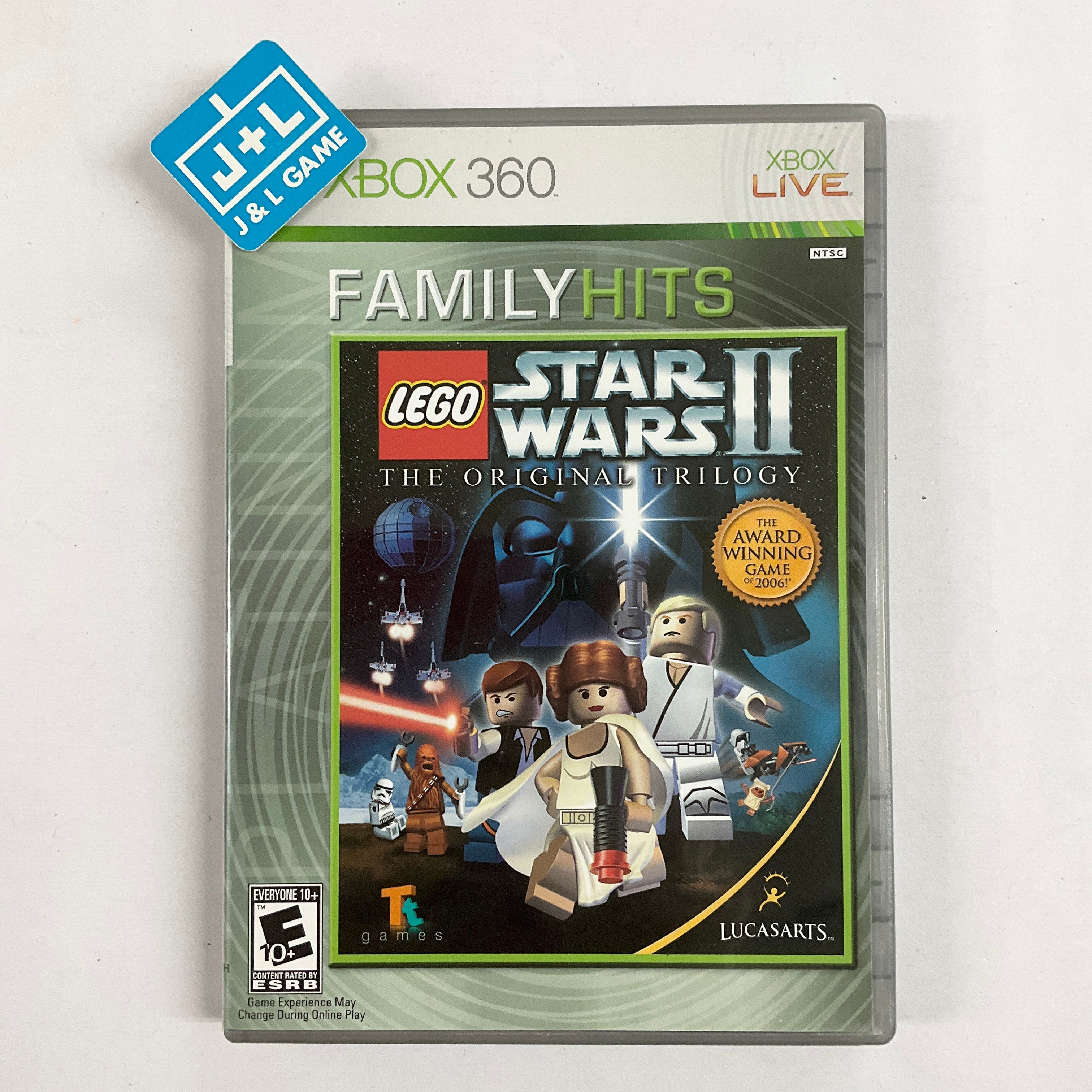 LEGO Star Wars II: The Original Trilogy (Family Hits) - Xbox 360 [Pre-Owned] Video Games LucasArts   