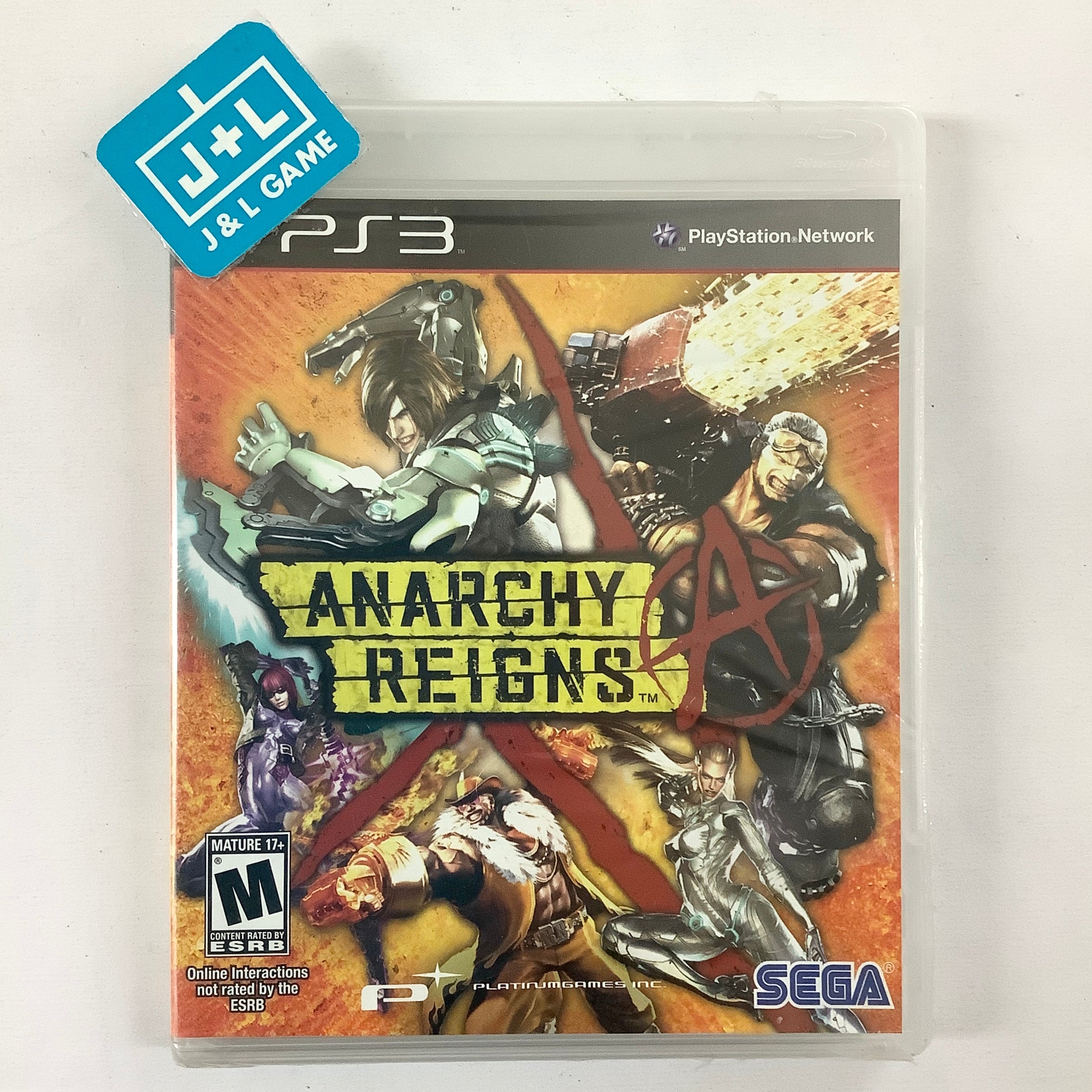 Anarchy Reigns - Promo Press - Sony PlayStation PS3 - PAL EUR