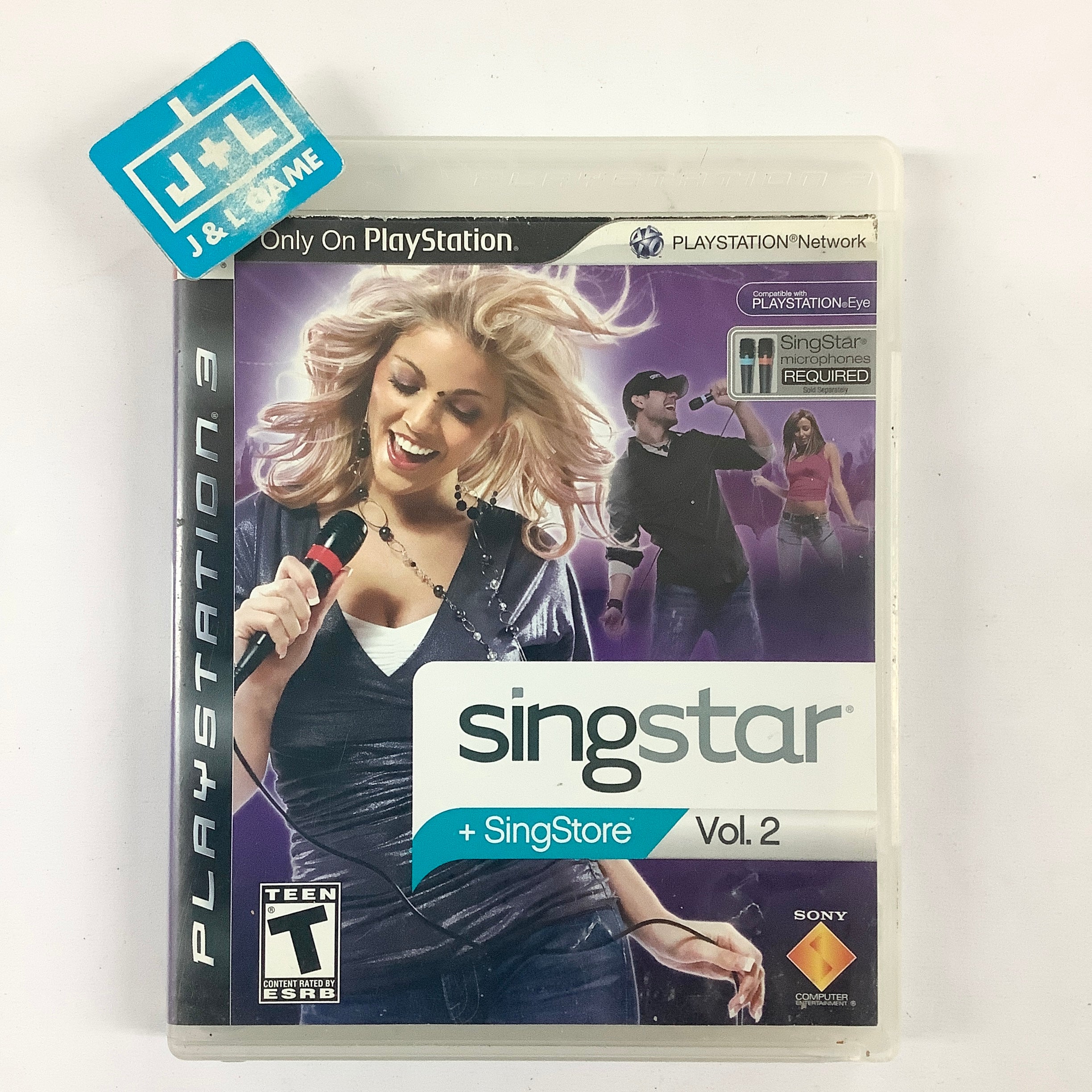 SingStar Vol. 2 - (PS3) PlayStation 3 [Pre-Owned] Video Games SCEA   