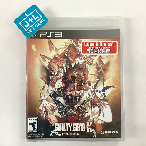PlayStation3 - NDY様 Amazon.com: Guilty Gear Xrd SIGN Limited Edition