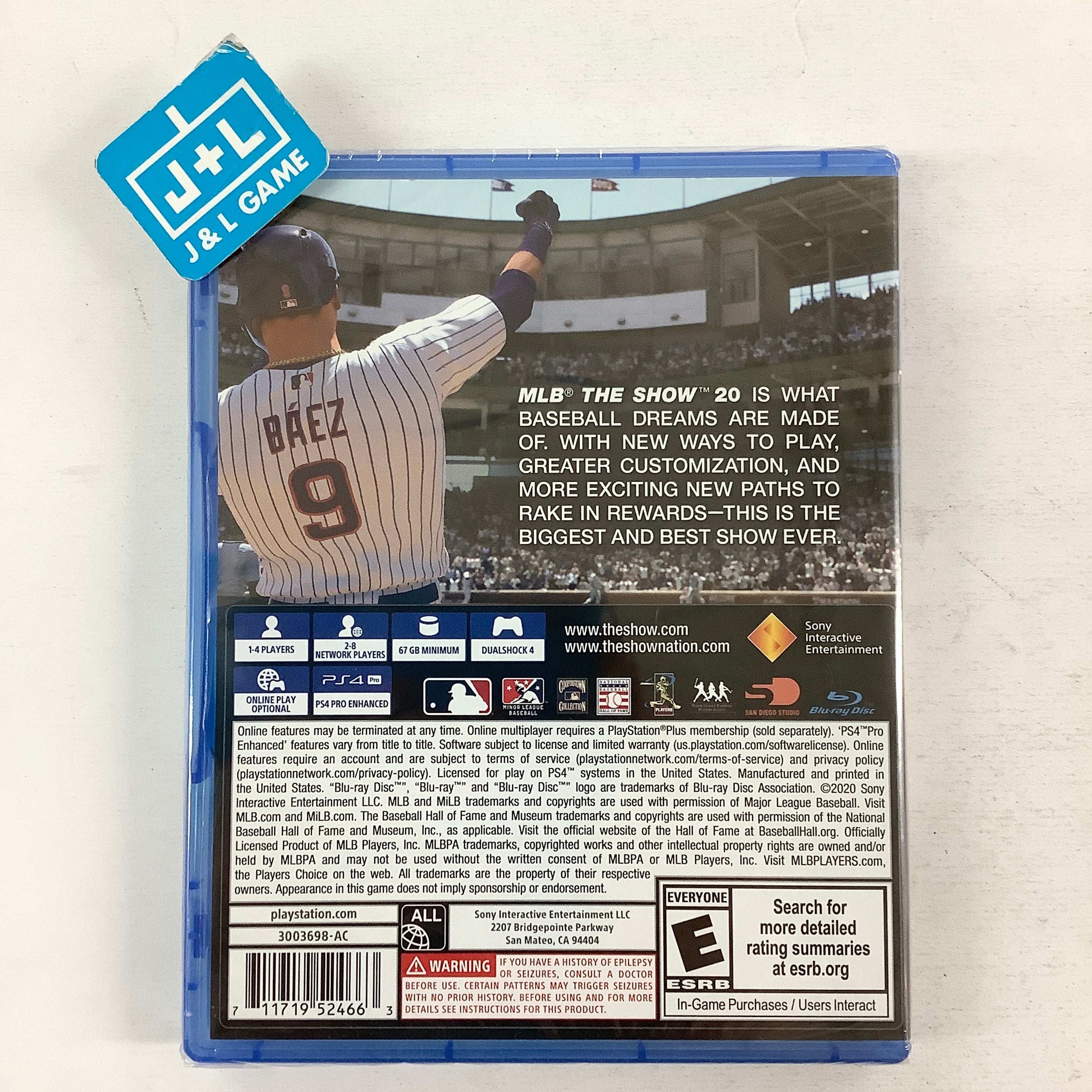 MLB The Show 20 - (PS4) PlayStation 4 Video Games Sony Interactive Entertainment