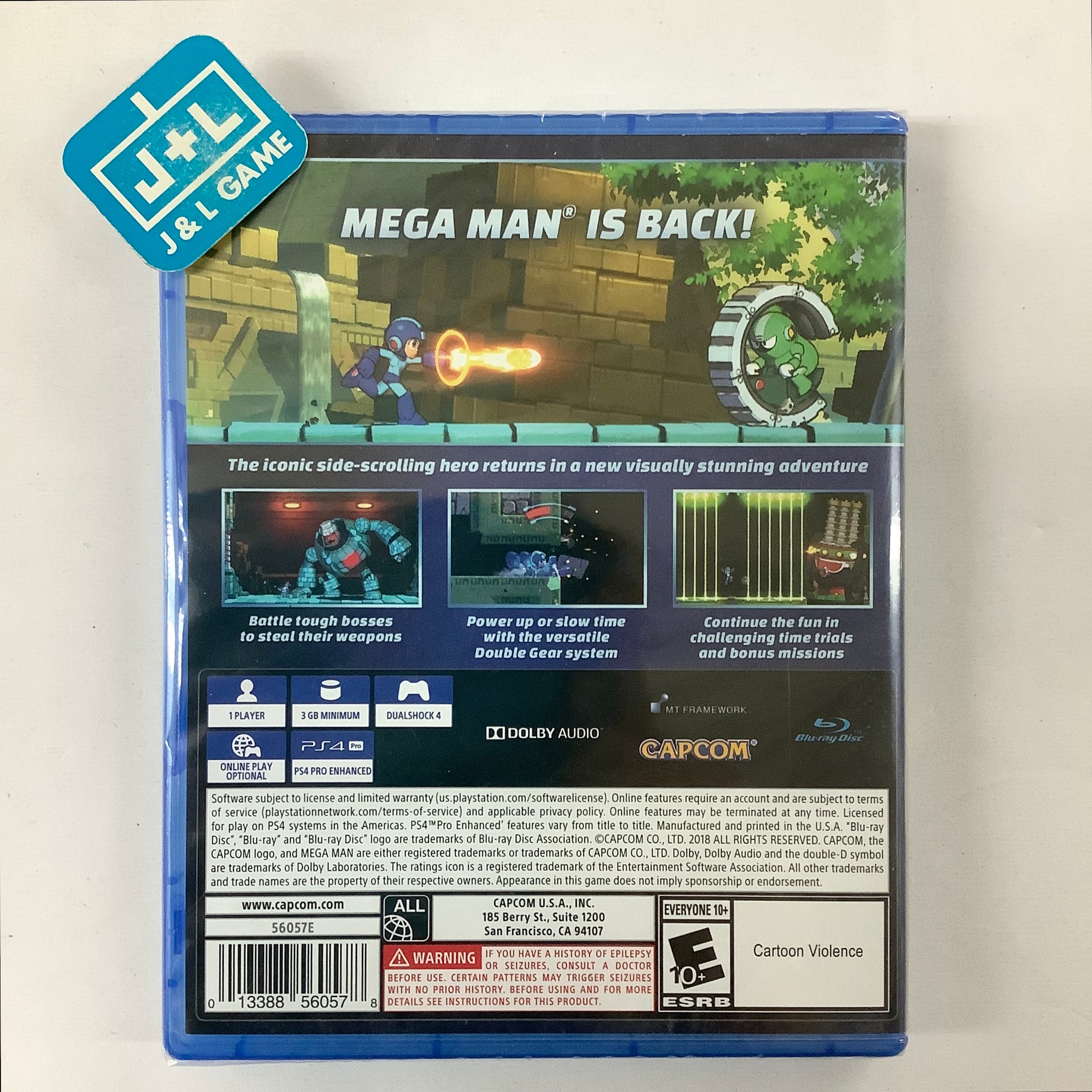 Mega Man 11 - (PS4) PlayStation 4 Video Games Capcom   