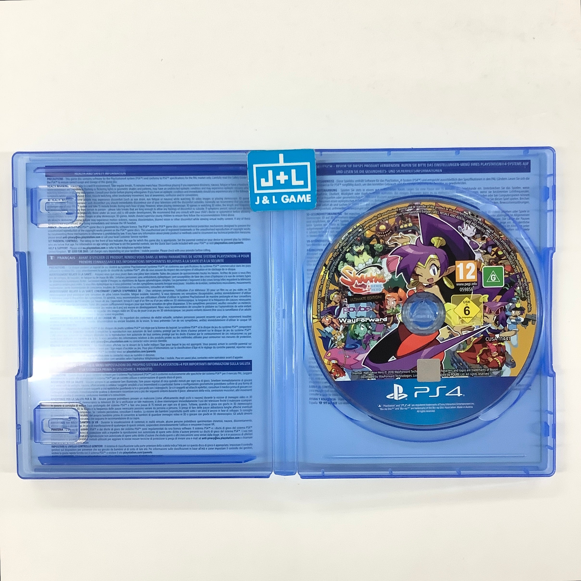 Shantae: Half-Genie Hero (Ultimate Edition) - (PS4) PlayStation 4 [Pre-Owned] (European Import)