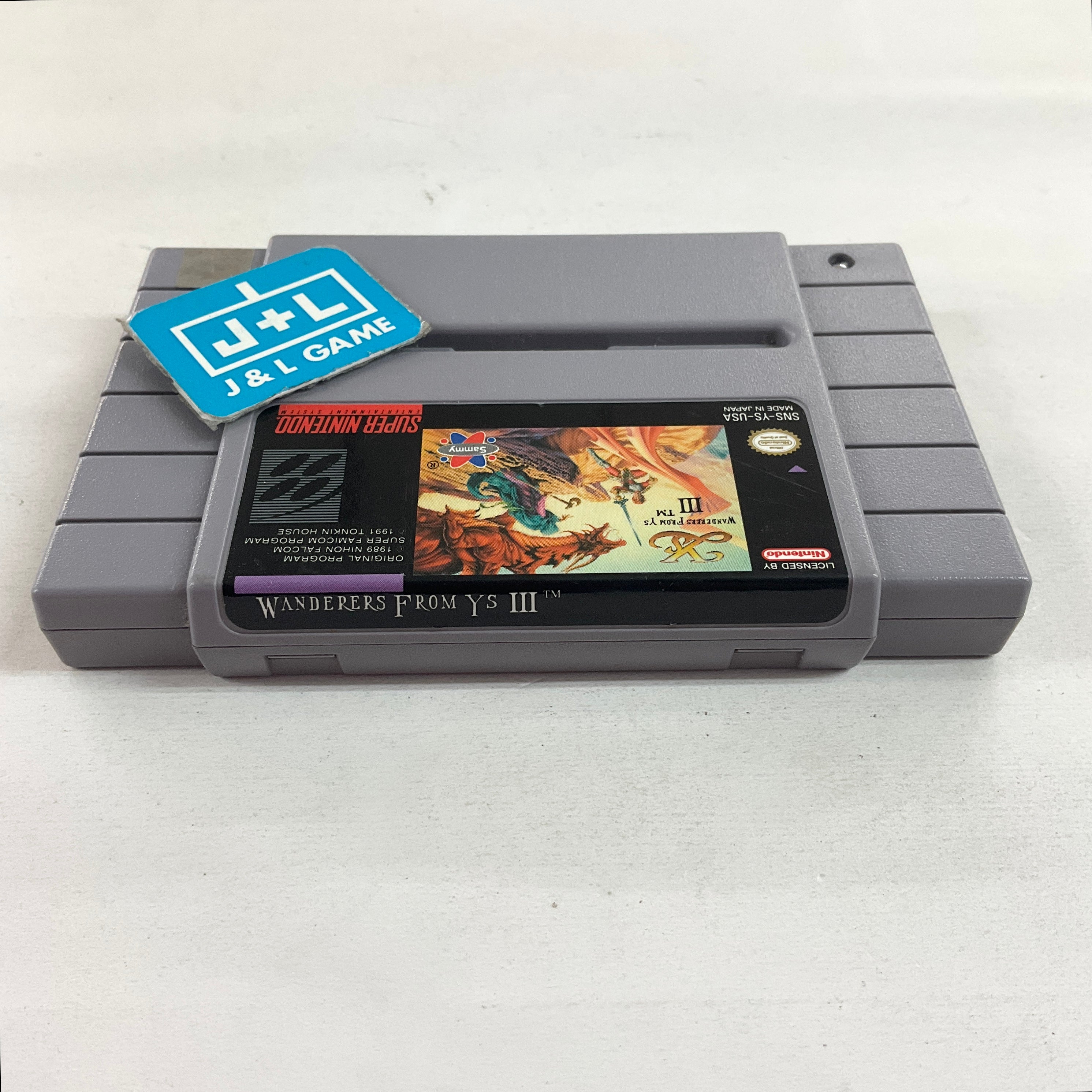 Wanderers from Ys III - (SNES) Super Nintendo [Pre-Owned] Video Games American Sammy