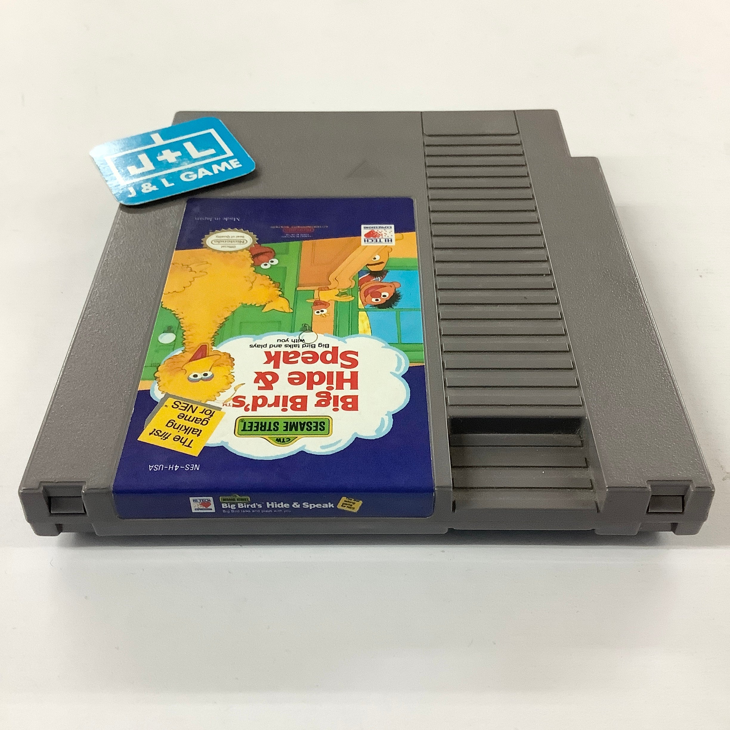 Sesame Street: Big Bird's Hide & Speak - (NES) Nintendo Entertainment System [Pre-Owned] Video Games Hi Tech Expressions   