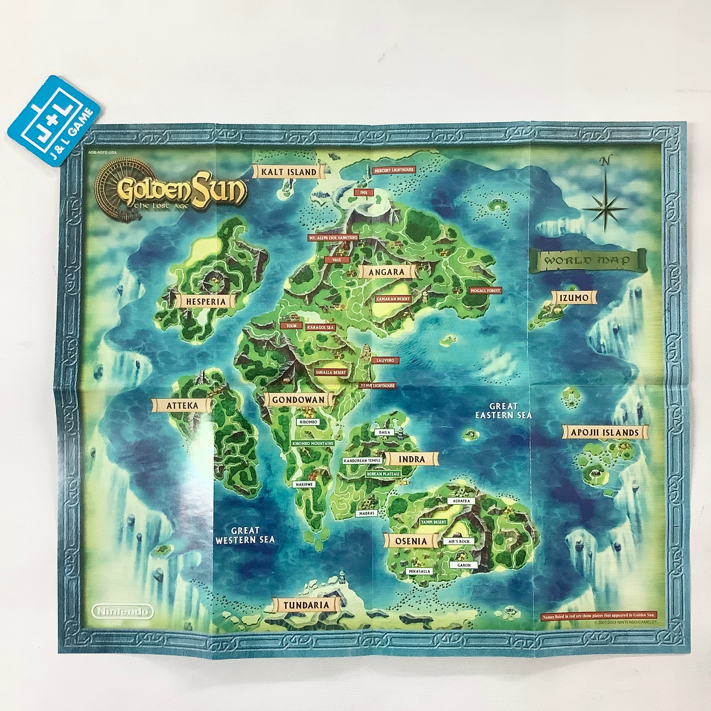 Golden Sun: The Lost Age - (GBA) Game Boy Advance [Pre-Owned] Video Games Nintendo   