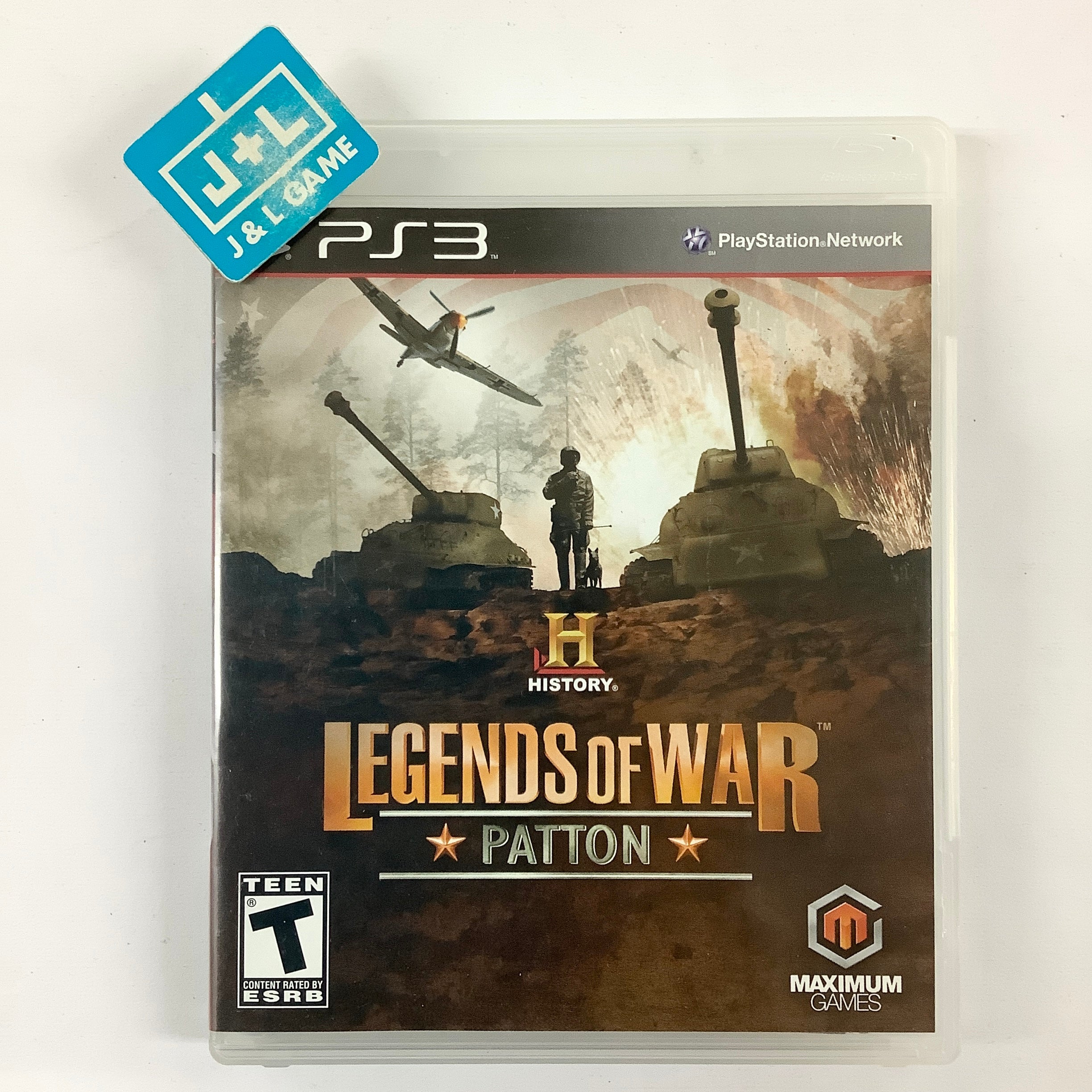 Legends of War: Patton - (PS3) PlayStation 3 [Pre-Owned] Video Games Maximum Games   