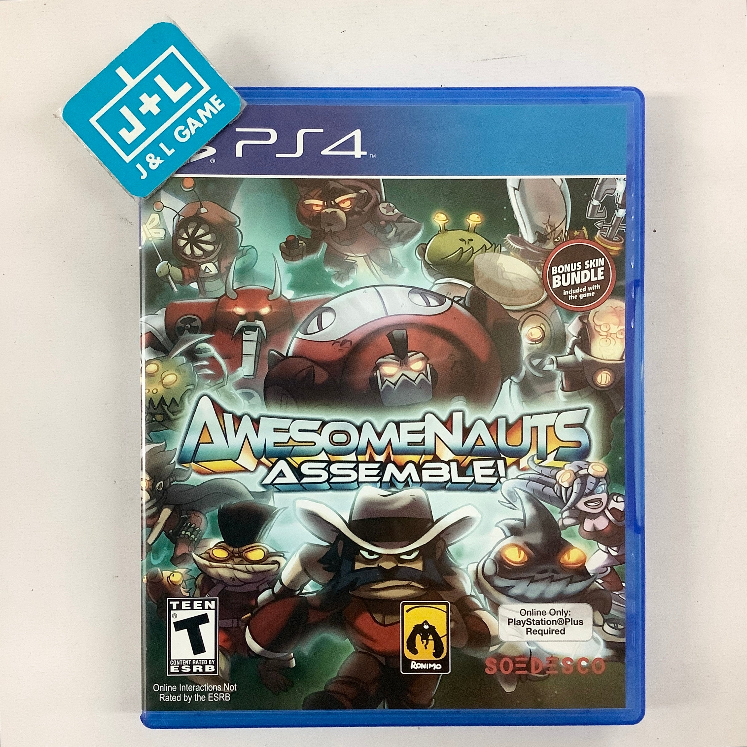 Awesomenauts Assemble! - (PS4) PlayStation 4 [Pre-Owned] Video Games Ronimo Games   