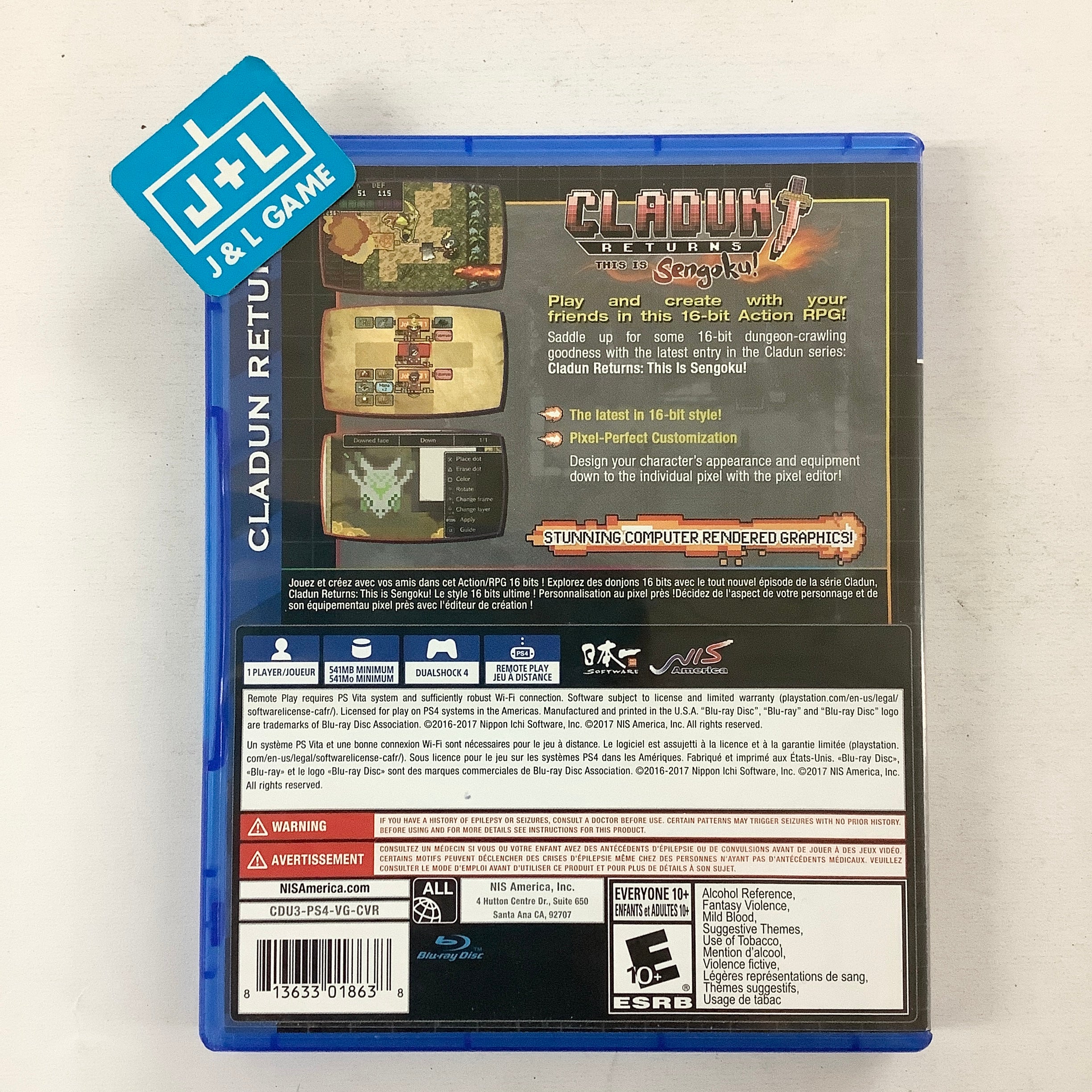 ClaDun Returns: This is Sengoku! - (PS4) PlayStation 4 [Pre-Owned] Video Games NIS America   