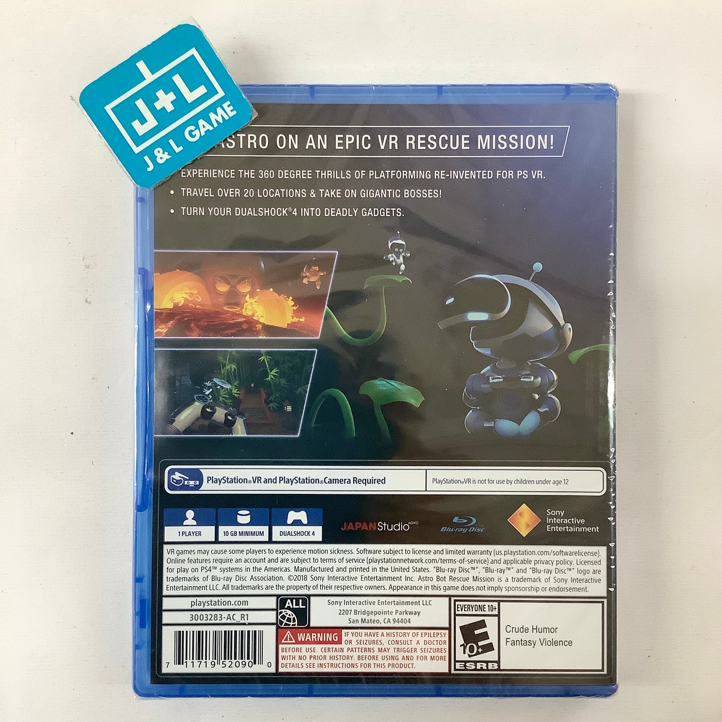 Astro Bot Rescue Mission (PlayStation VR) - (PS4) PlayStation 4