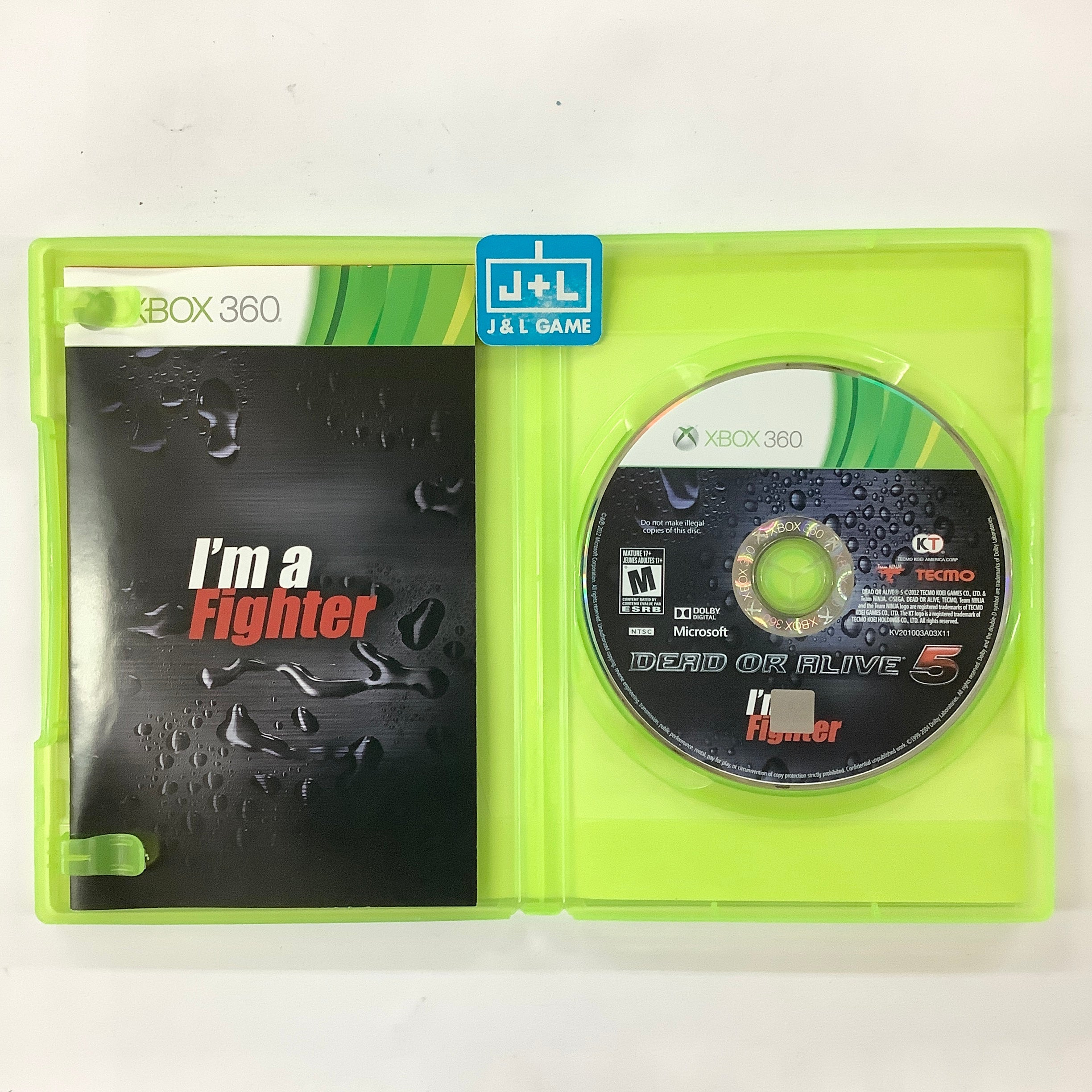 Dead or Alive 5 - Xbox 360 [Pre-Owned] Video Games Tecmo Koei Games   