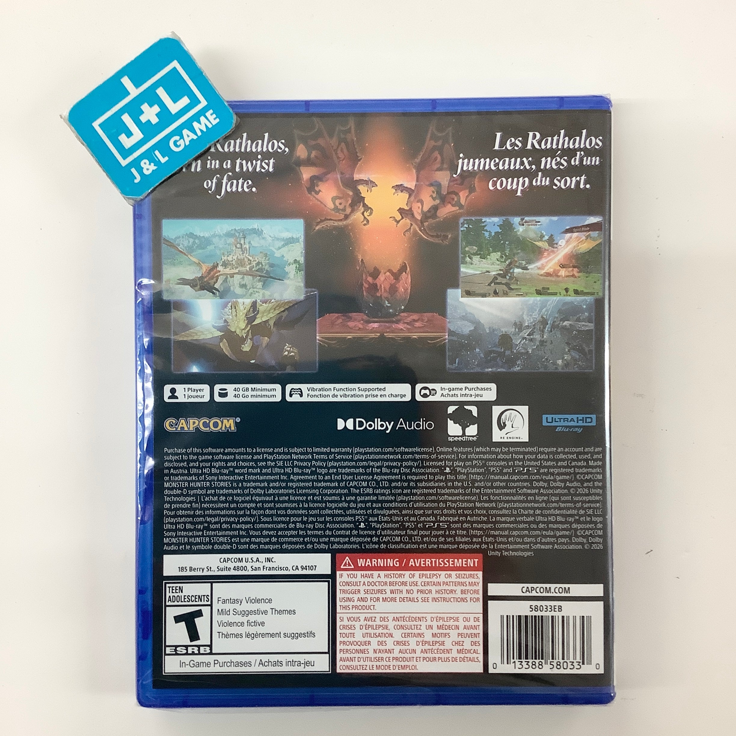 Monster Hunter Stories 3: Twisted Reflection - (PS5) PlayStation 5 Video Games Capcom