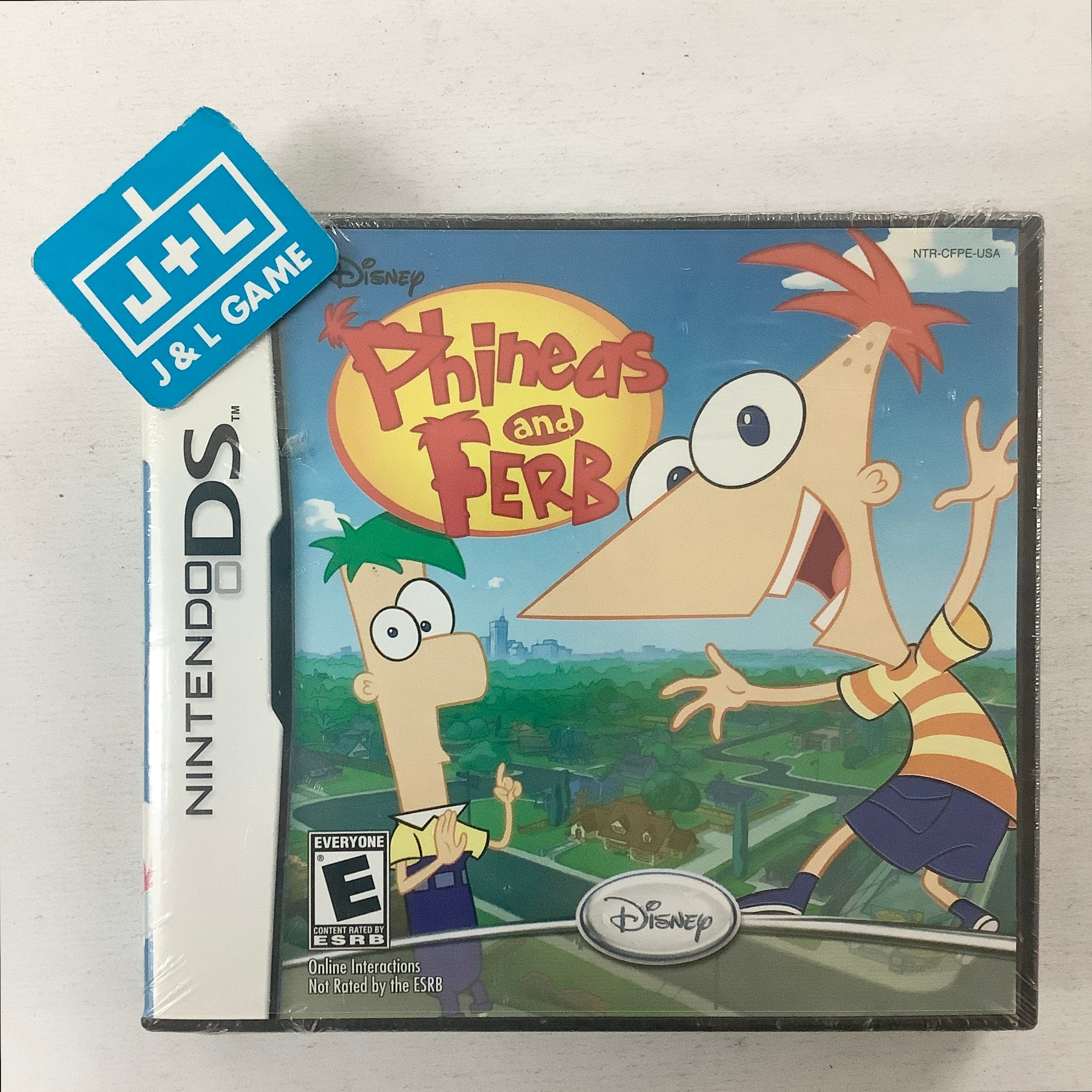 Phineas and Ferb - (NDS) Nintendo DS Video Games Disney Interactive Studios   