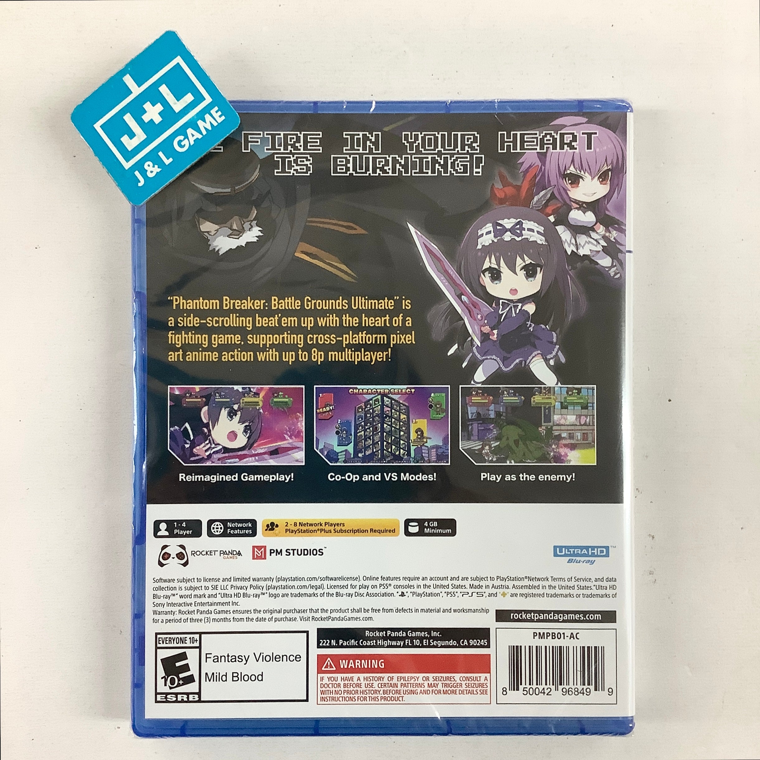 Phantom Breaker: Battle Grounds Ultimate - (PS5) PlayStation 5 Video Games Rocket Panda Games