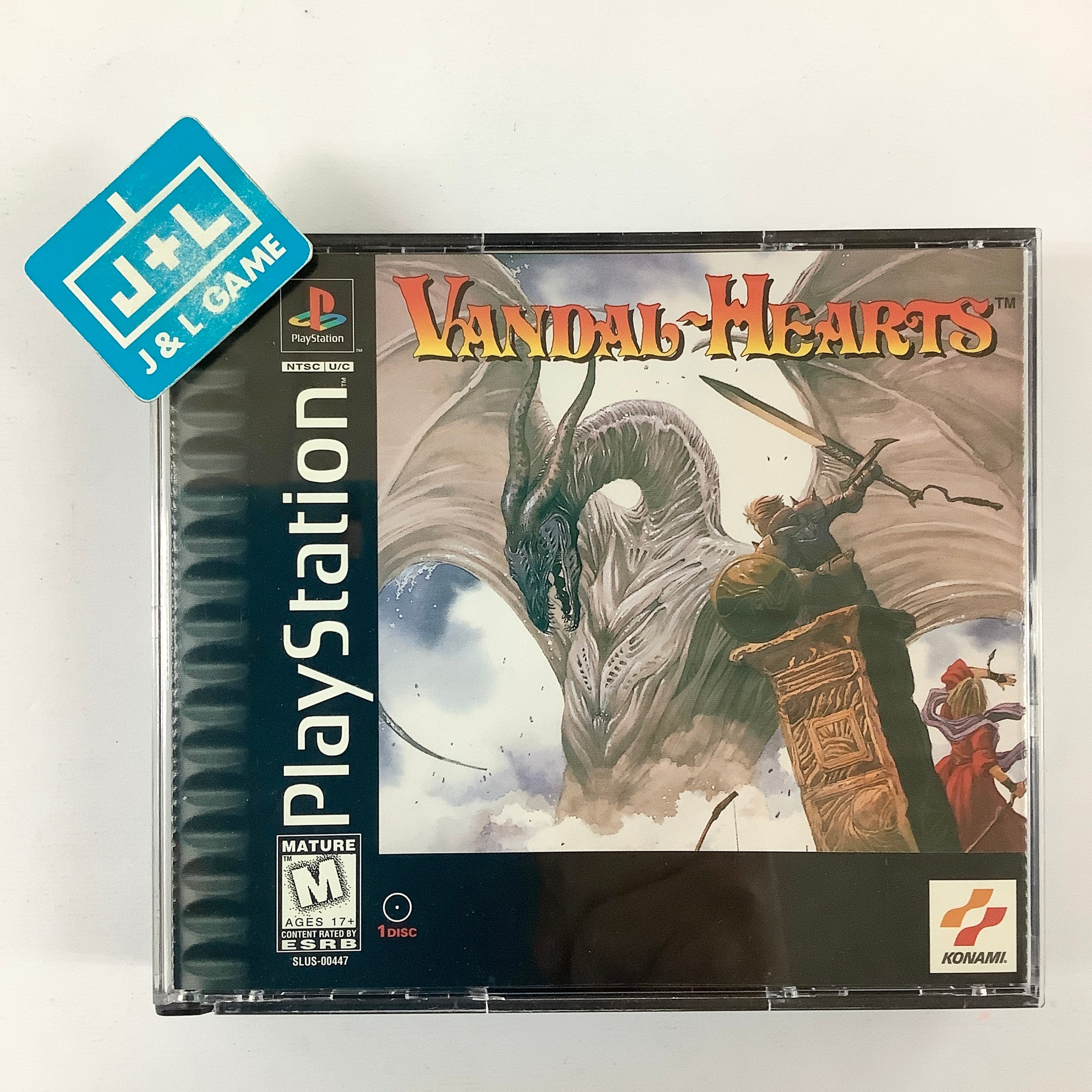 Vandal Hearts - (PS1) PlayStation 1 [Pre-Owned] Video Games Konami   