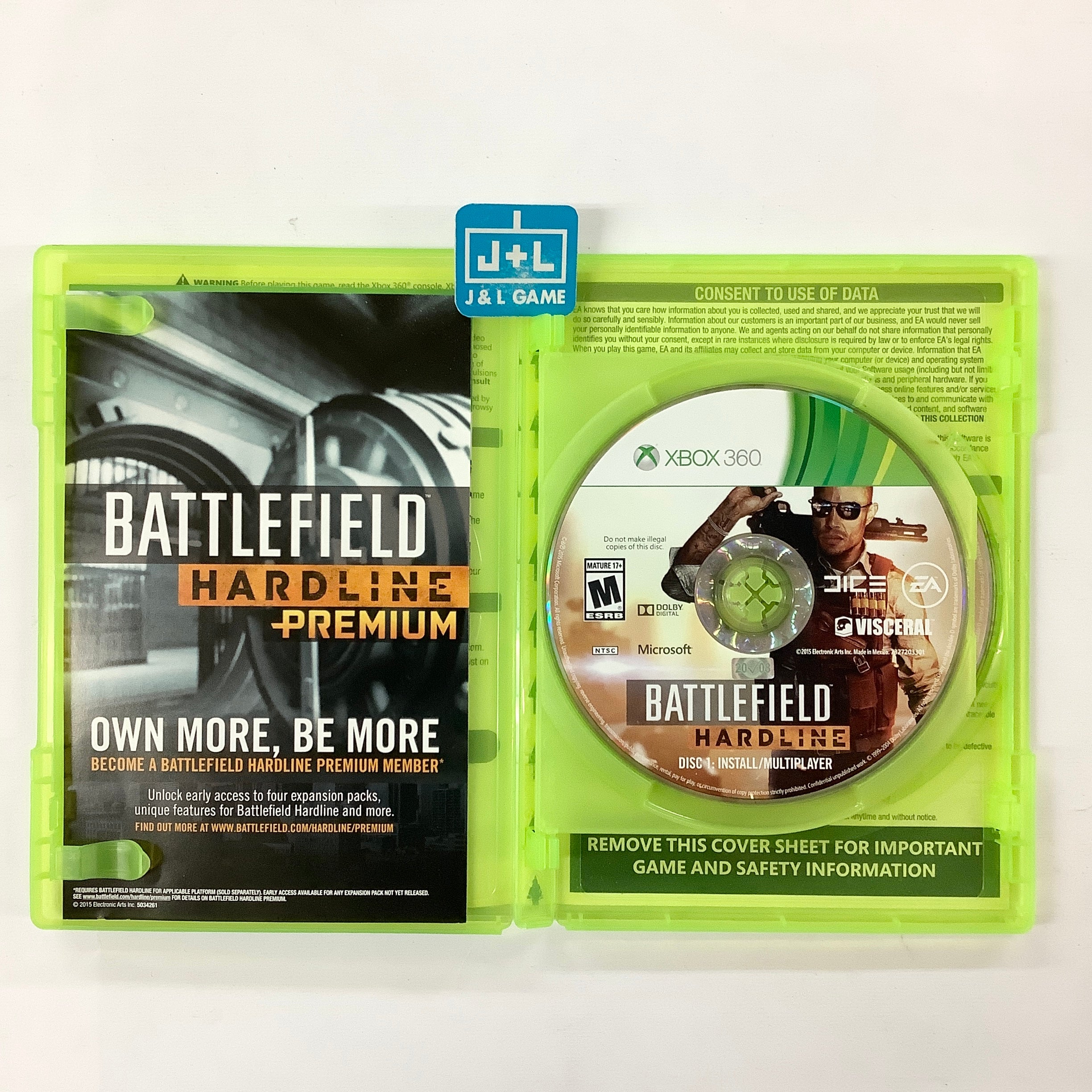 Battlefield Hardline - Xbox 360 [Pre-Owned] | J&L Game