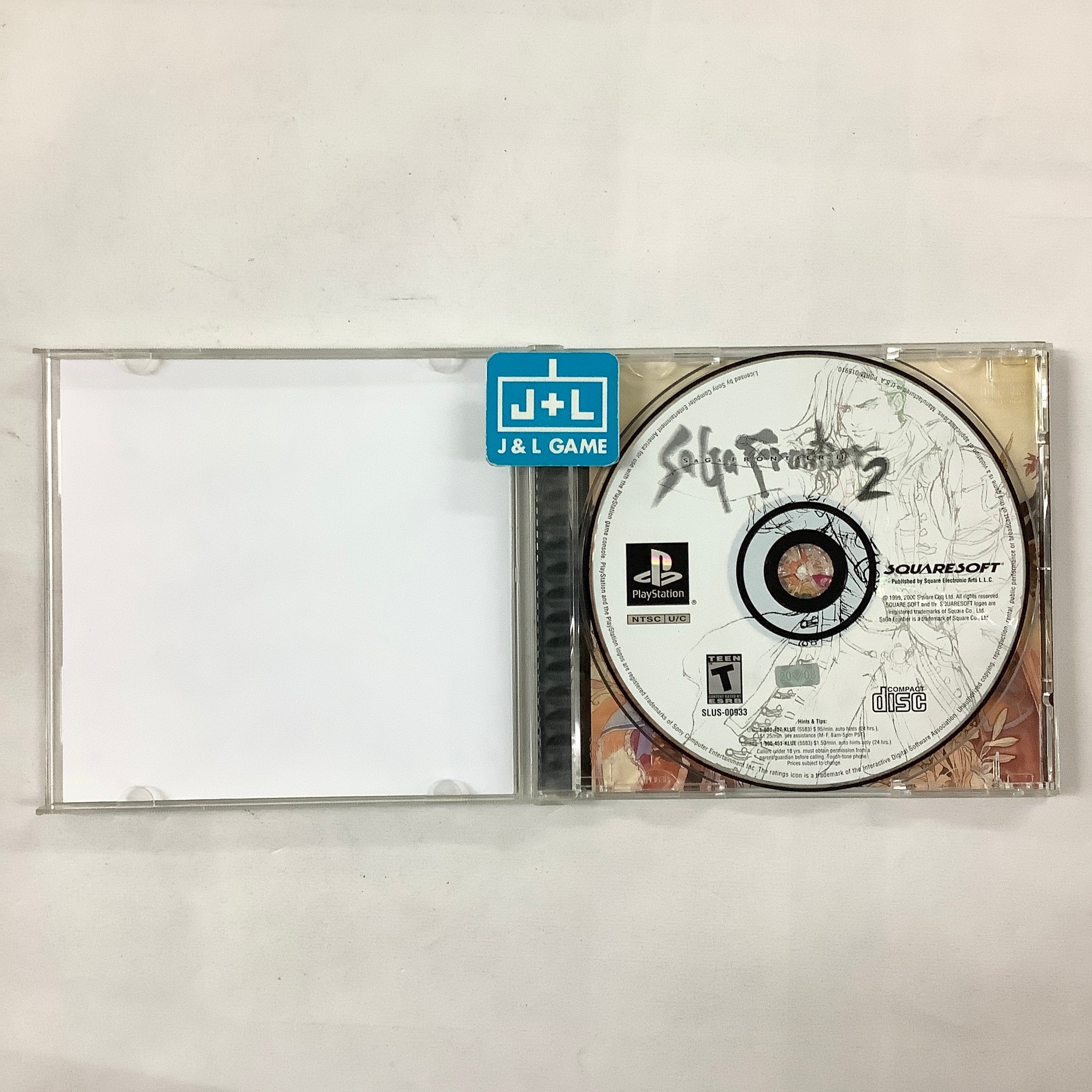 SaGa Frontier 2 - (PS1) PlayStation 1 [Pre-Owned] Video Games Square EA   
