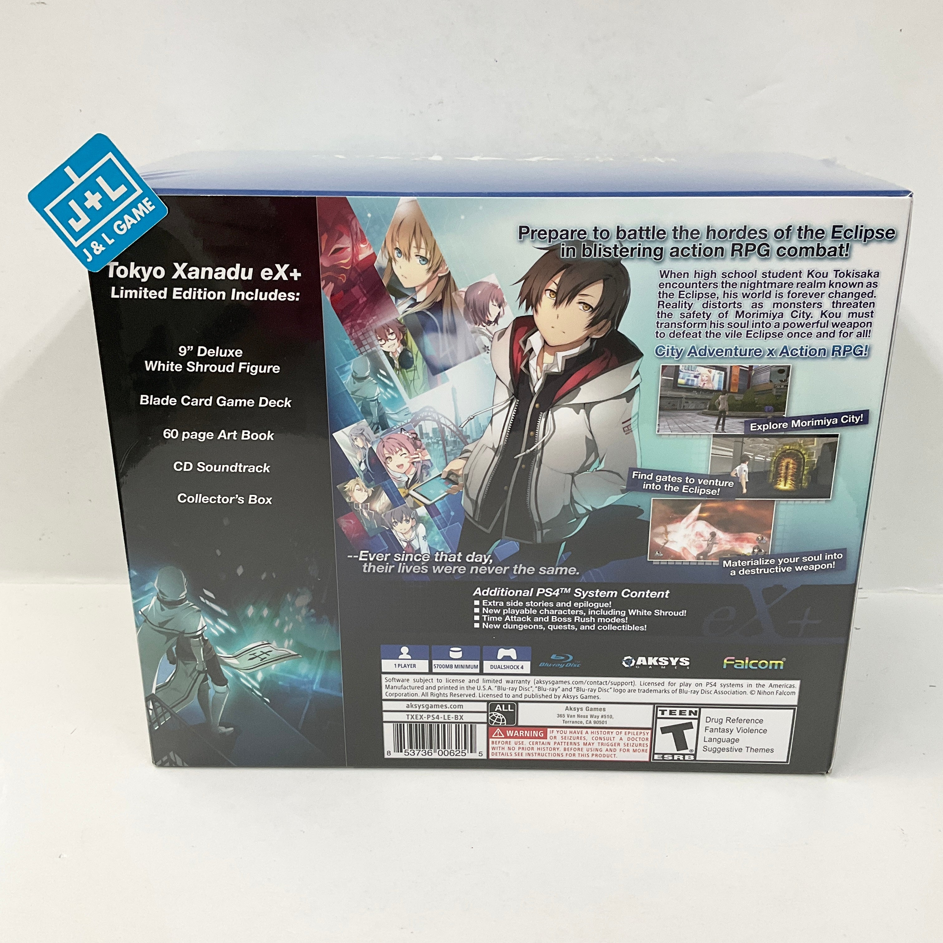Tokyo Xanadu eX+ Limited Edition - (PS4) PlayStation 4 | J&L Game