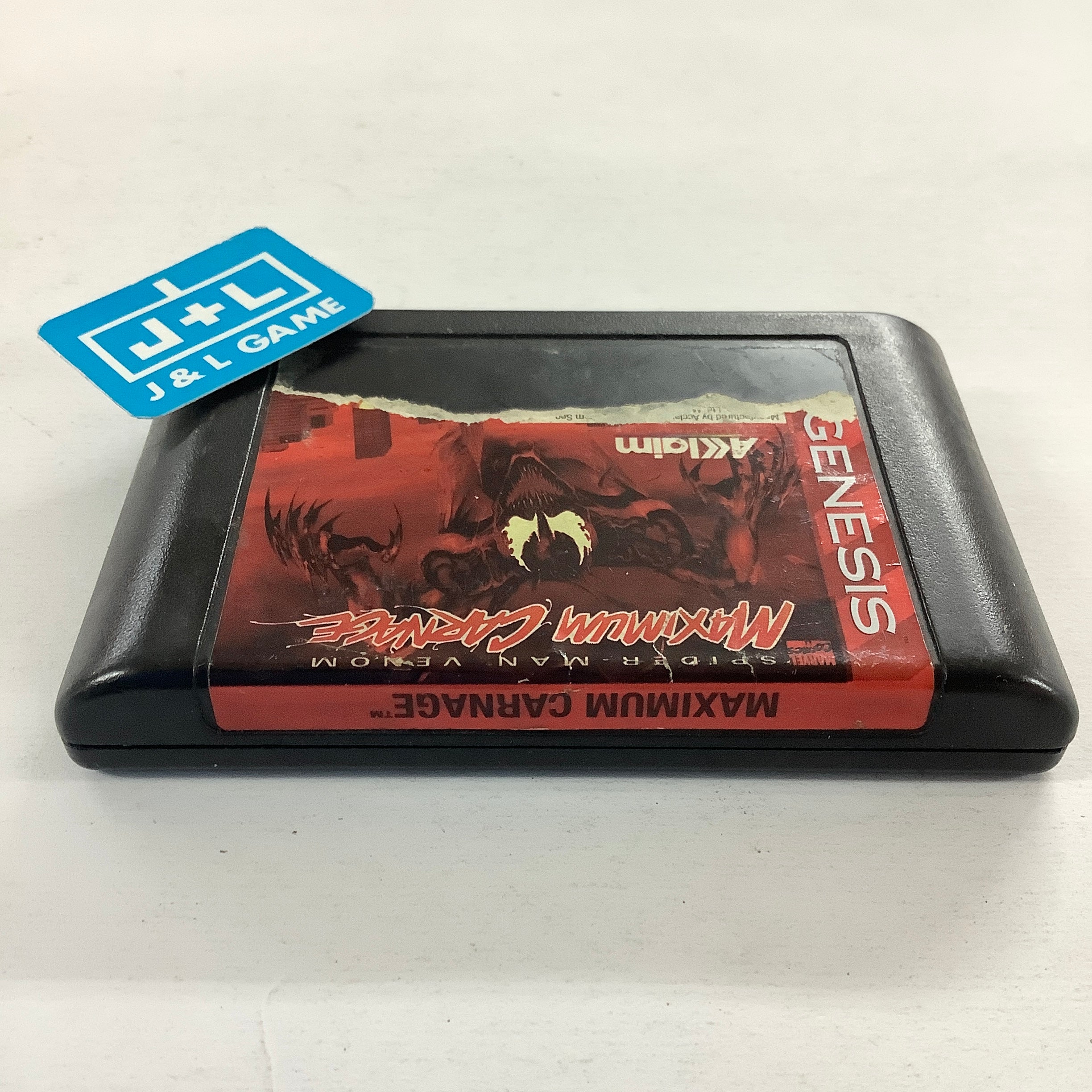 Spider-Man & Venom: Maximum Carnage - SEGA Genesis [Pre-Owned] Video Games Acclaim   
