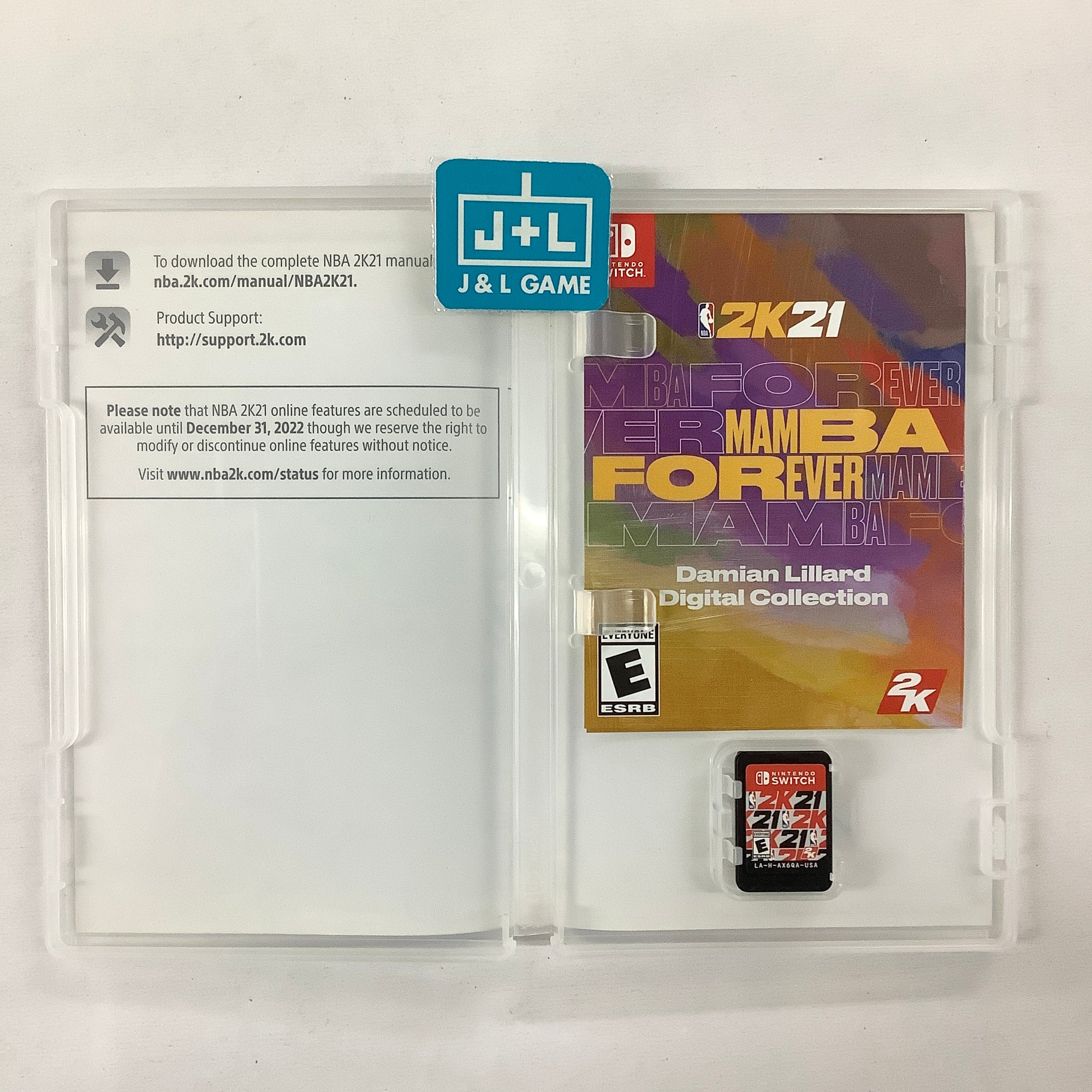 NBA 2K21 (Mamba Forever Edition) - Nintendo Switch [Pre-Owned] Video Games 2K   