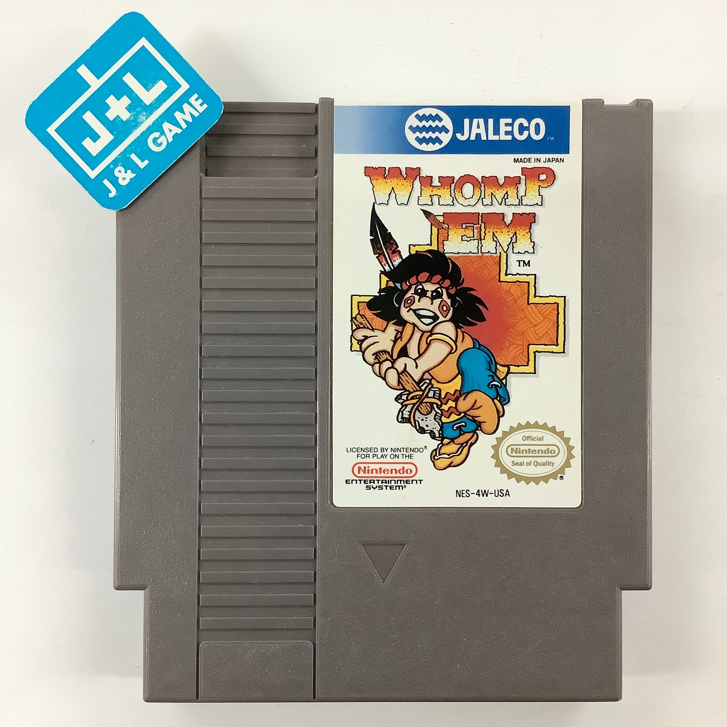 Whomp 'Em - (NES) Nintendo Entertainment System [Pre-Owned] Video Games Jaleco   