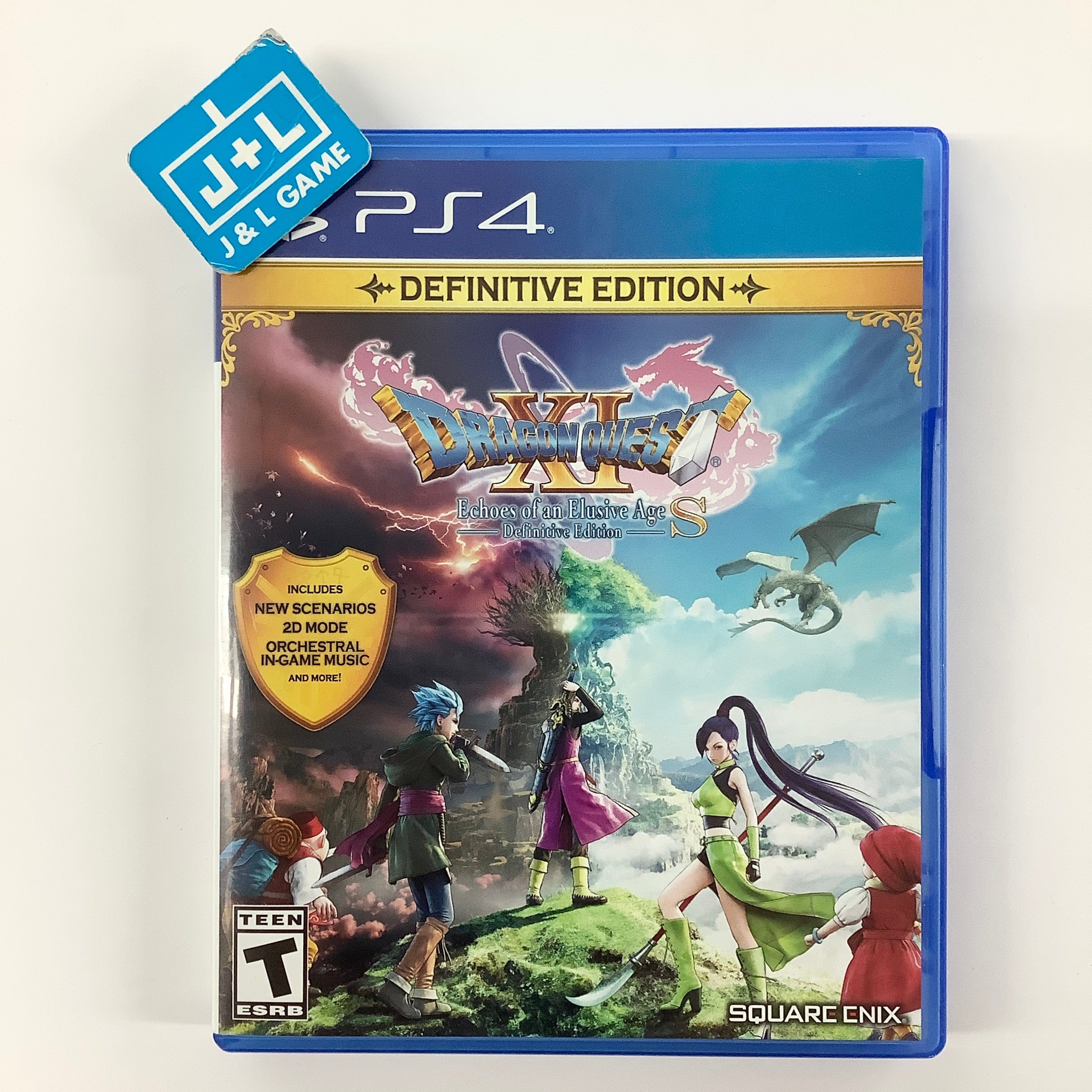 Dragon Quest XI S: Echoes of An Elusive Age Definitive Edition - (PS4) PlayStation 4 [Pre-Owned] Video Games Square Enix