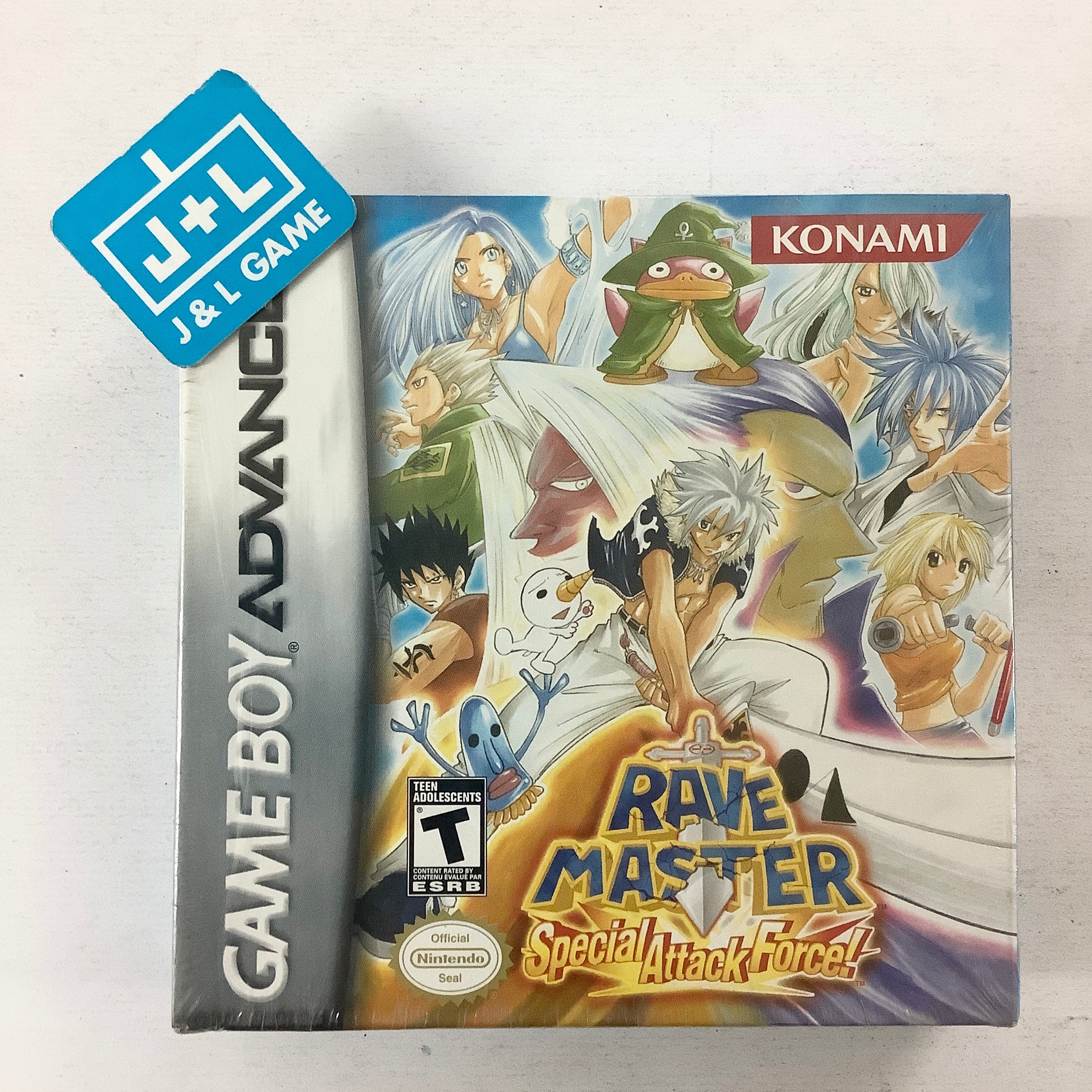 Rave Master: Special Attack Force! - (GBA) Game Boy Advance Video Games Konami   