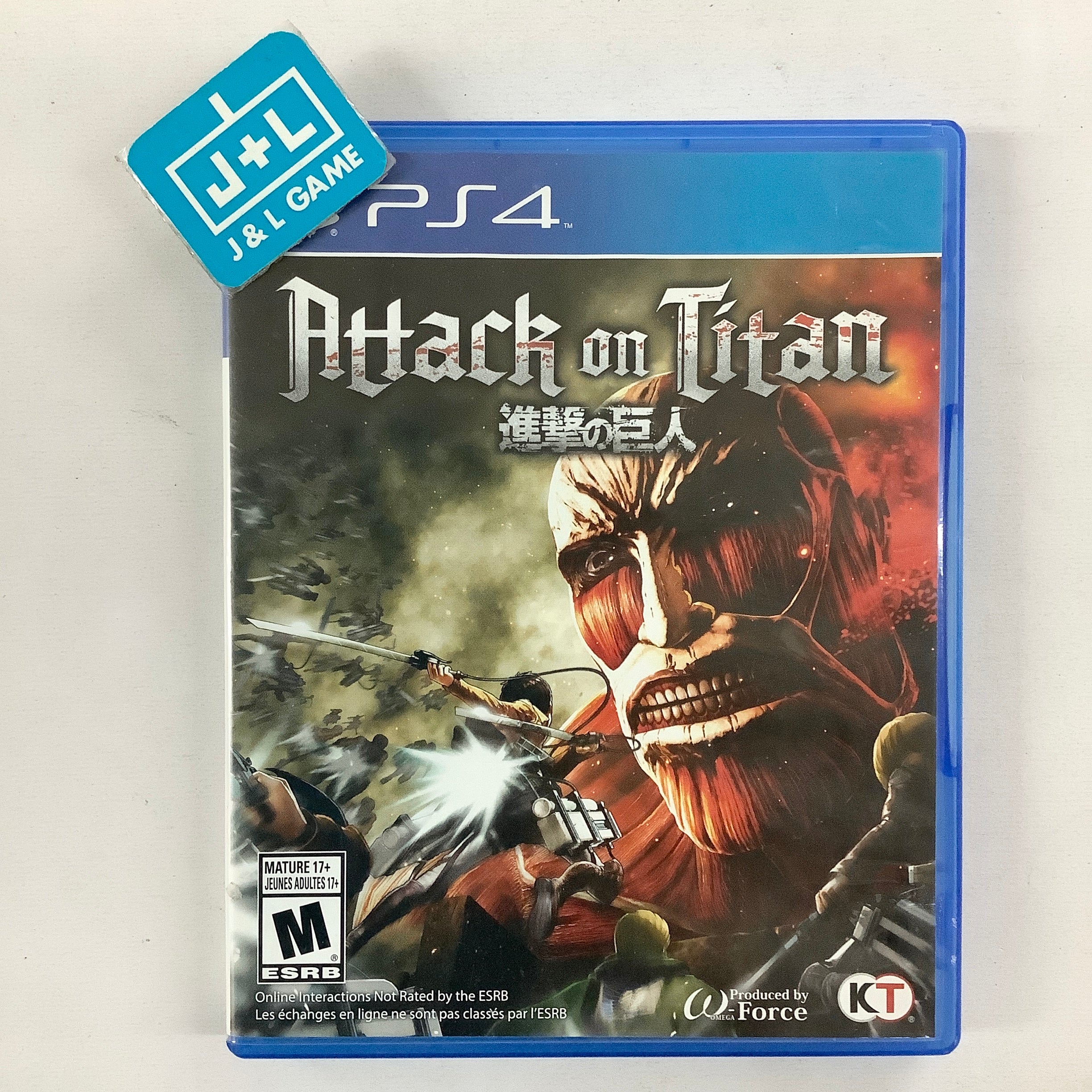 Attack on Titan - (PS4) PlayStation 4 [Pre-Owned] | J&L Game