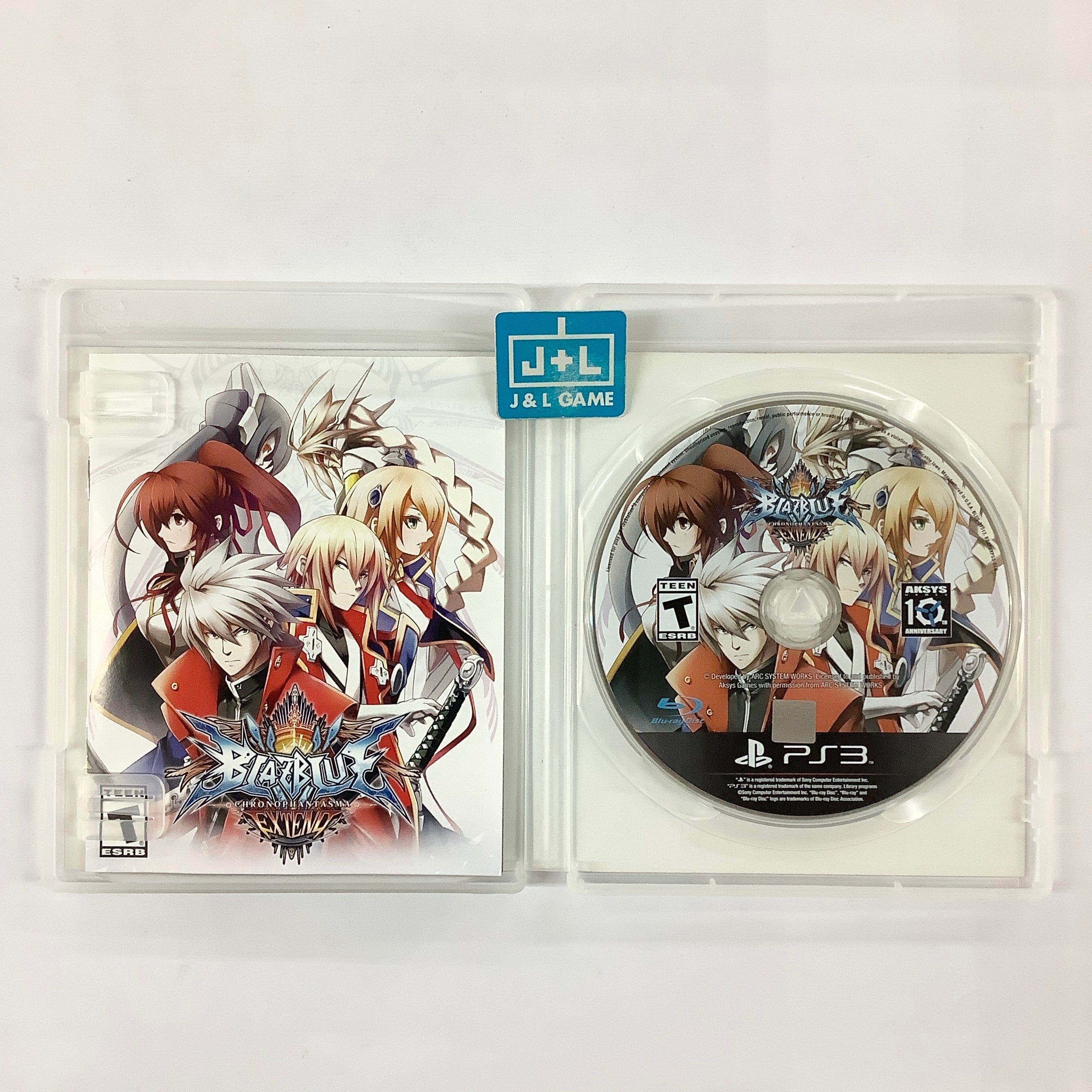 BlazBlue: Chrono Phantasma Extend - (PS3) PlayStation 3 [Pre-Owned] Video Games Aksys Games   
