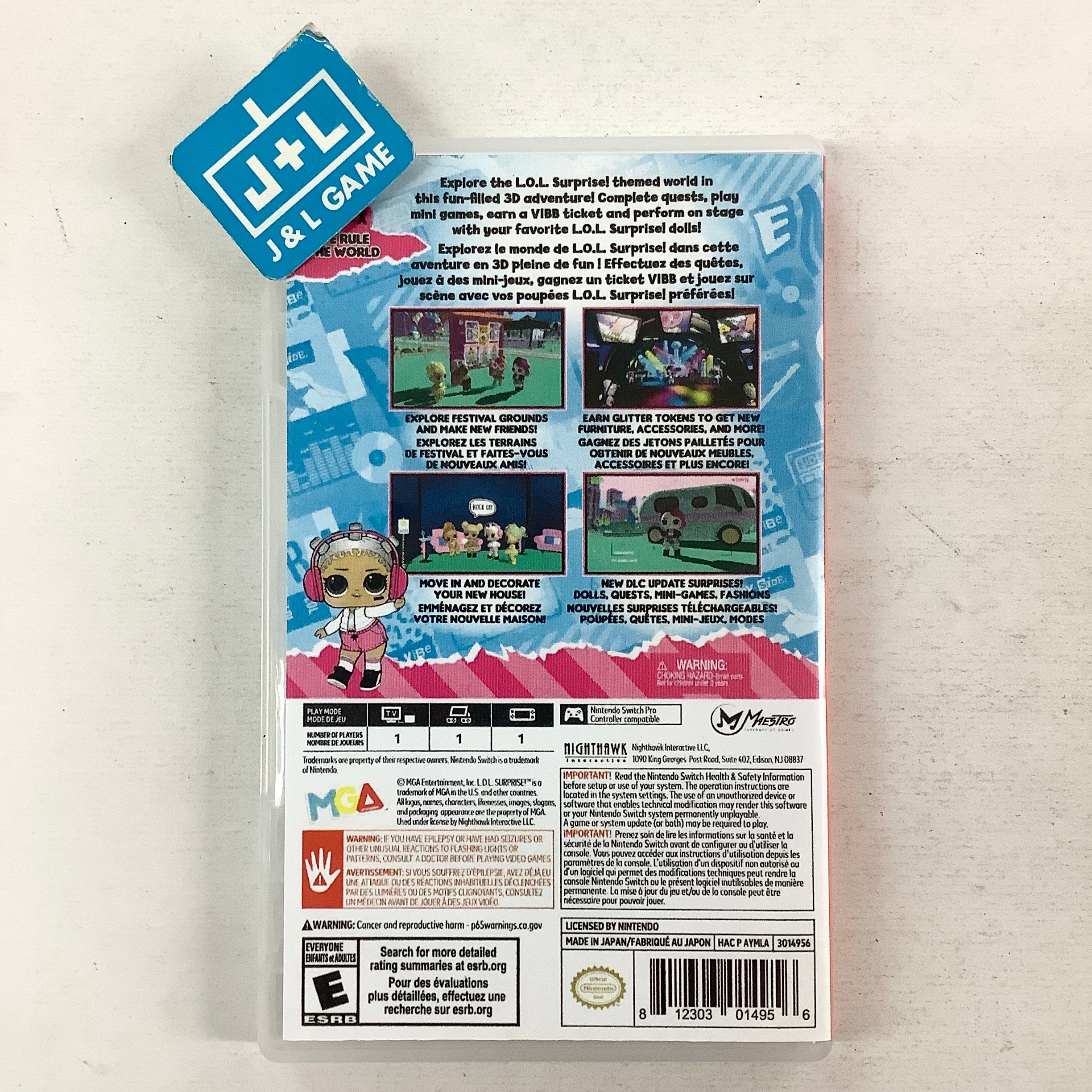 L.O.L Surprise! Remix: We Rule The World - (NSW) Nintendo Switch [Pre-Owned] Video Games Nighthawk Interactive