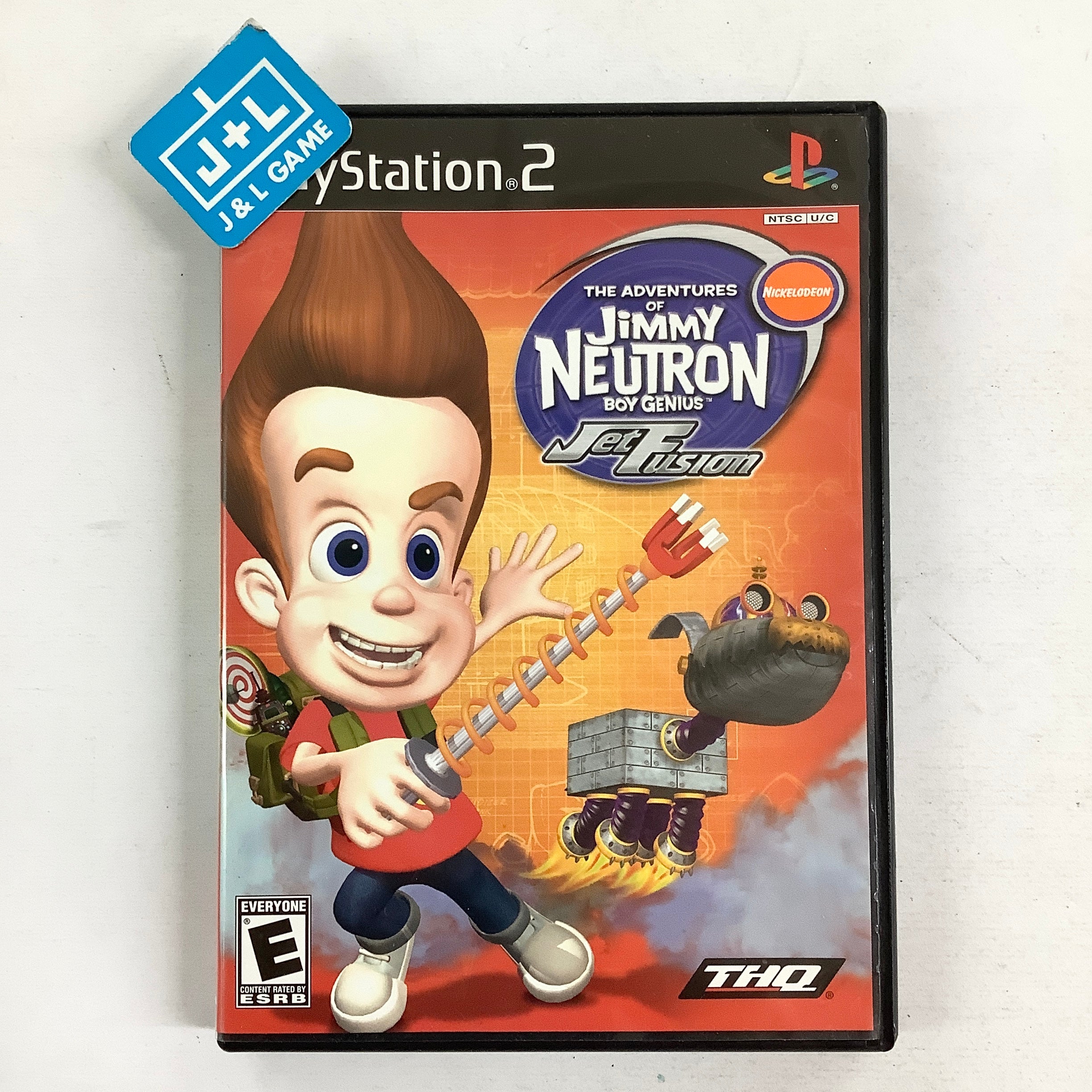 Jimmy Neutron Boy Genius: Jet Fusion - (PS2) Playstation 2 [Pre-Owned] Video Games THQ