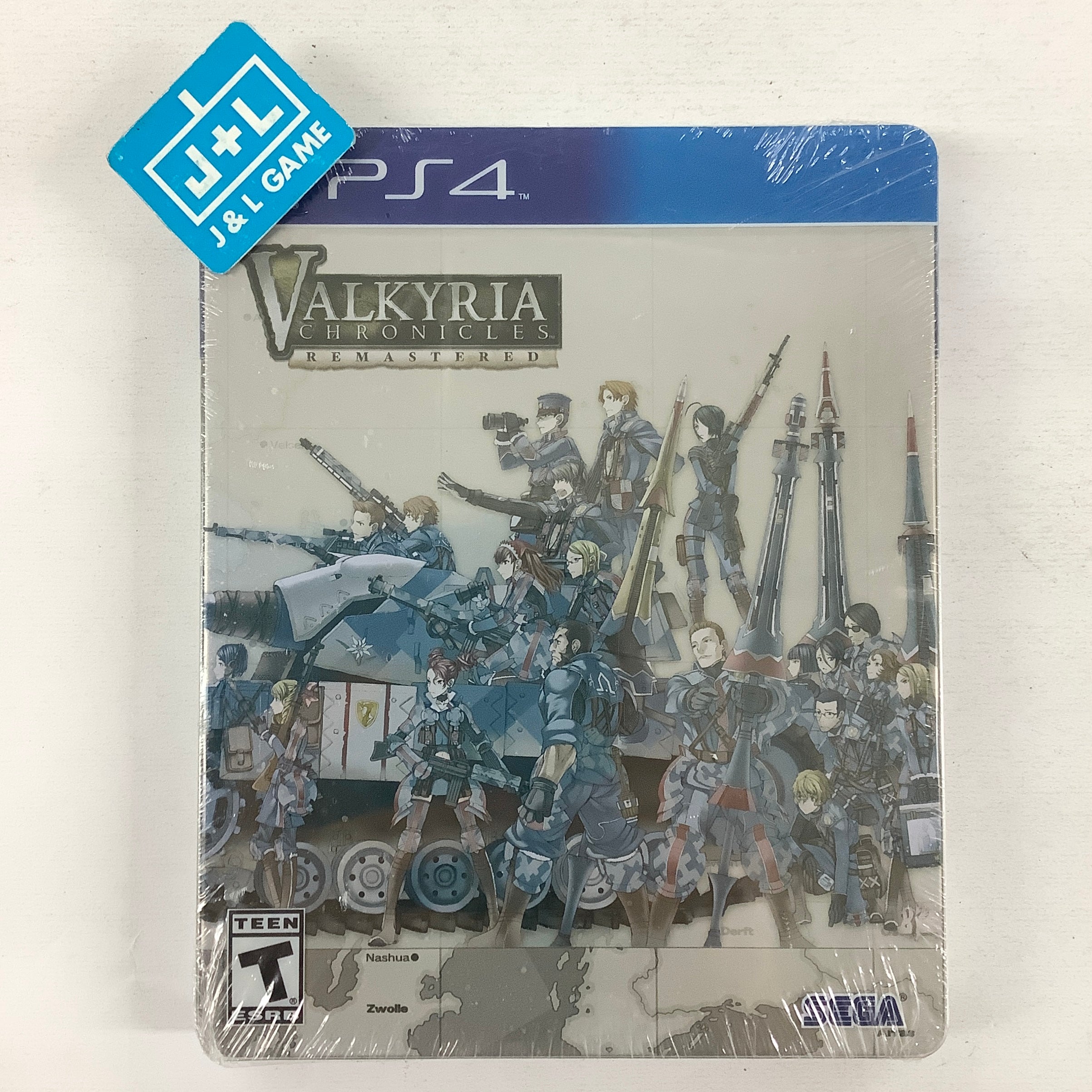 Valkyria Chronicles Remastered (Steelbook Edition) - (PS4) PlayStation 4 Video Games SEGA