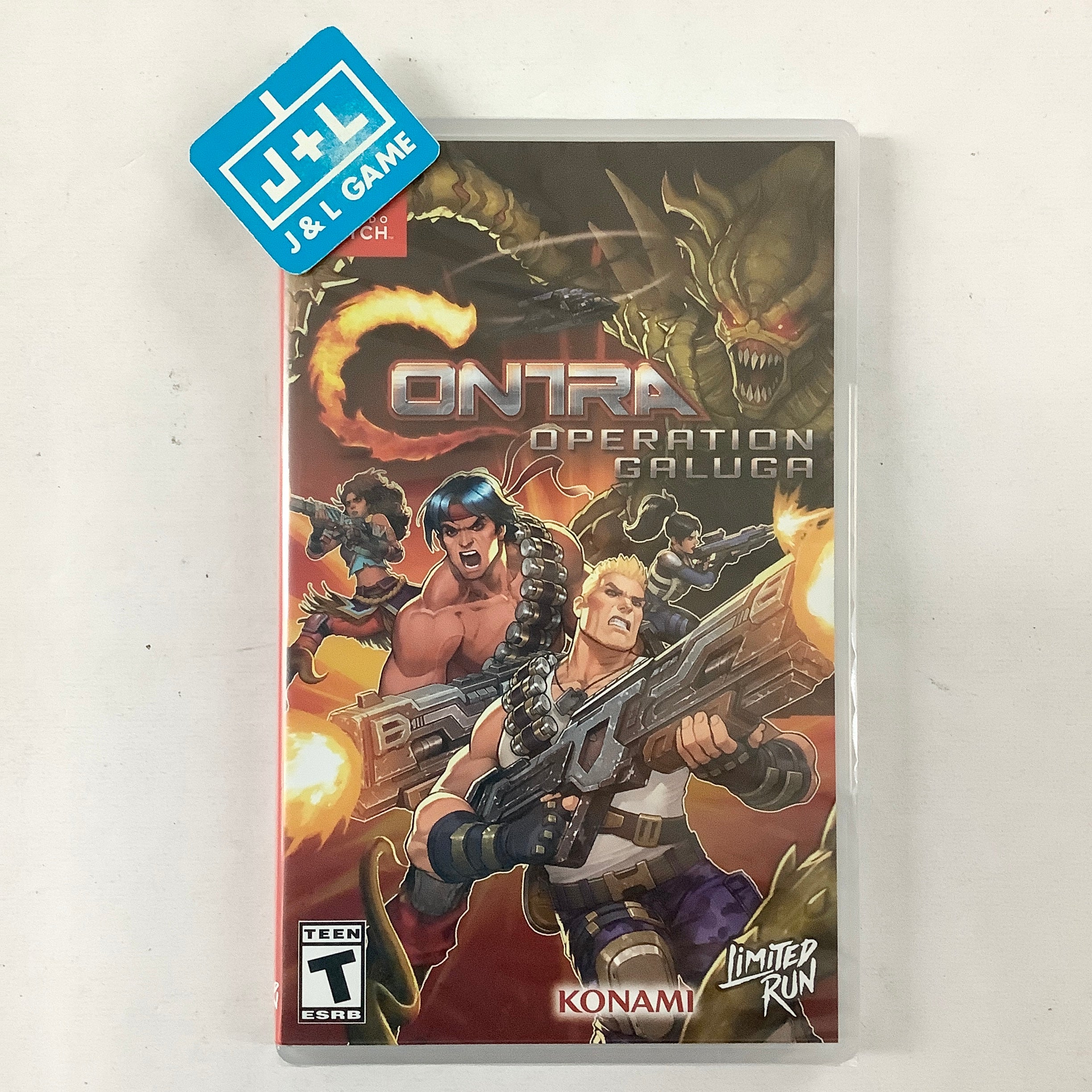 Contra: Operation Galuga (Limited Run #230) - (NSW) Nintendo Switch Video Games Limited Run Games