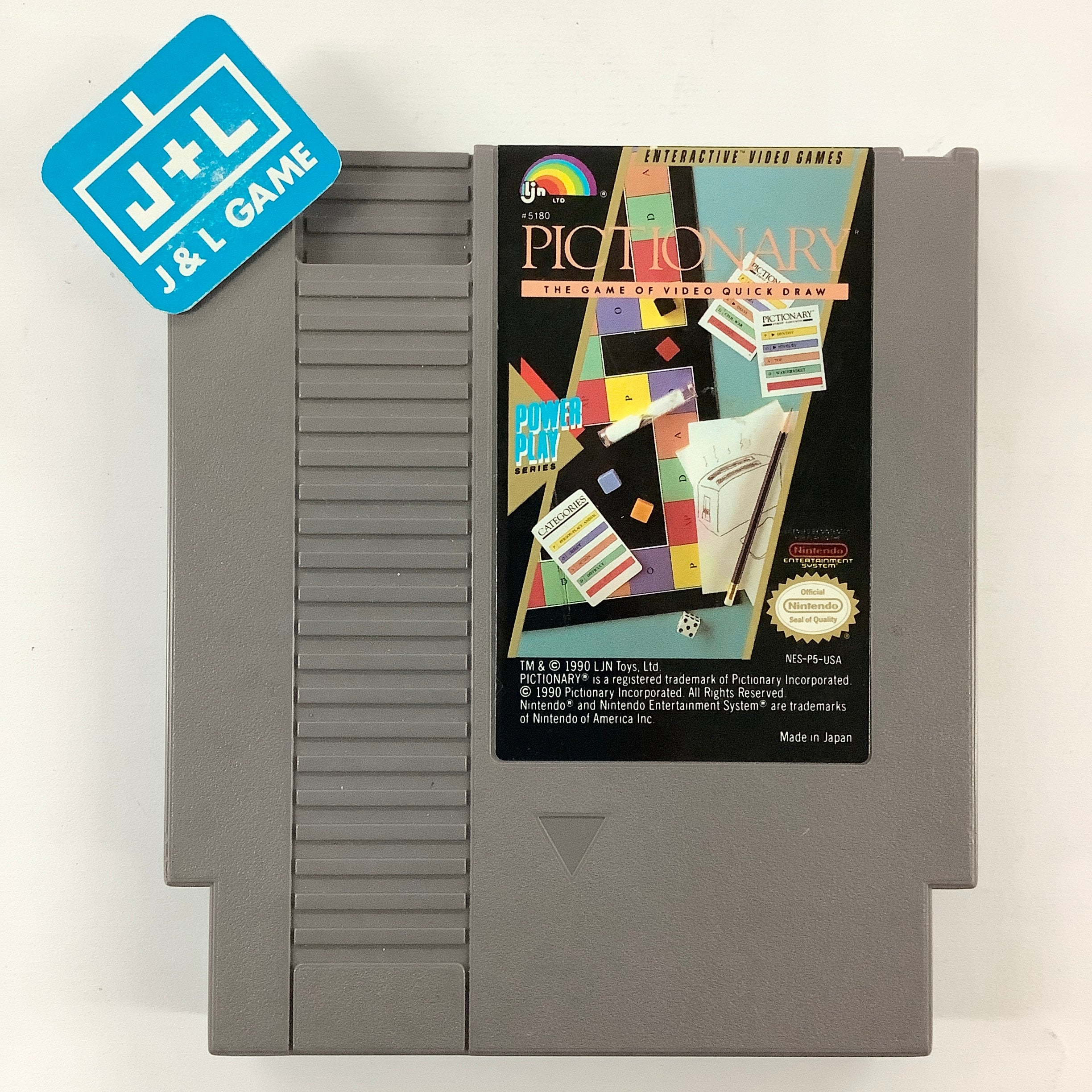 Pictionary - (NES) Nintendo Entertainment System [Pre-Owned] Video Games LJN Ltd.   