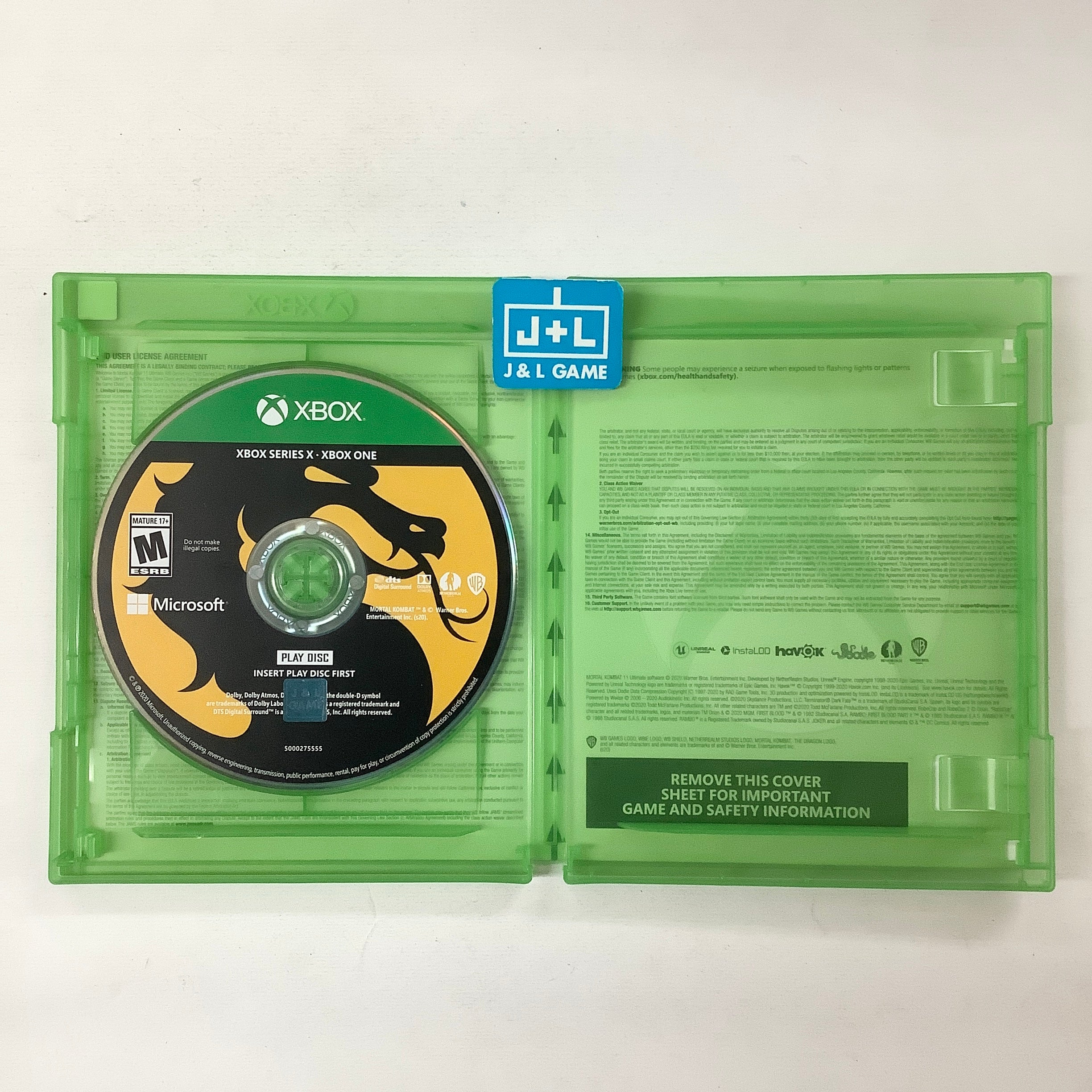 Mortal Kombat 11 Ultimate - (XSX) Xbox Series X [Pre-Owned] | J&L Game