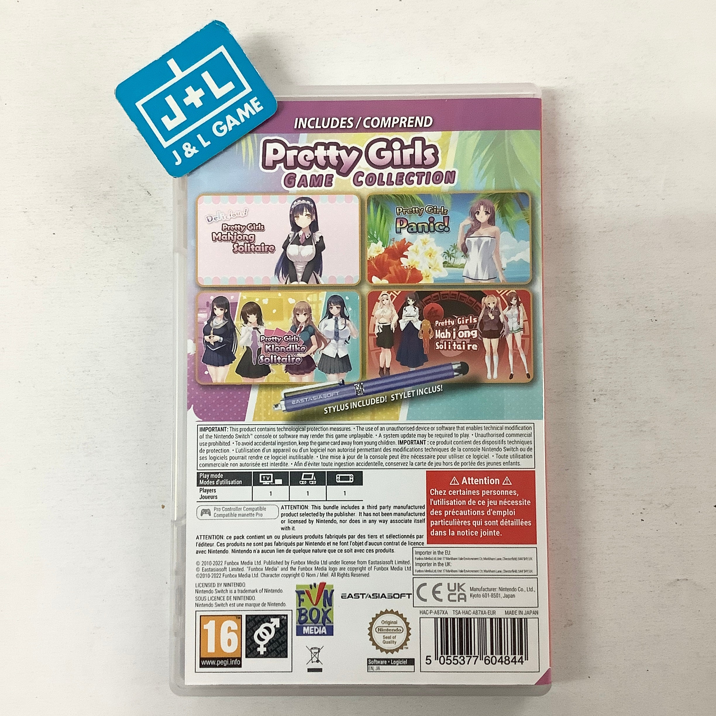Pretty Girls Game Collection - (NSW) Nintendo Switch [Pre-Owned] (European Import) Video Games Funbox Media   