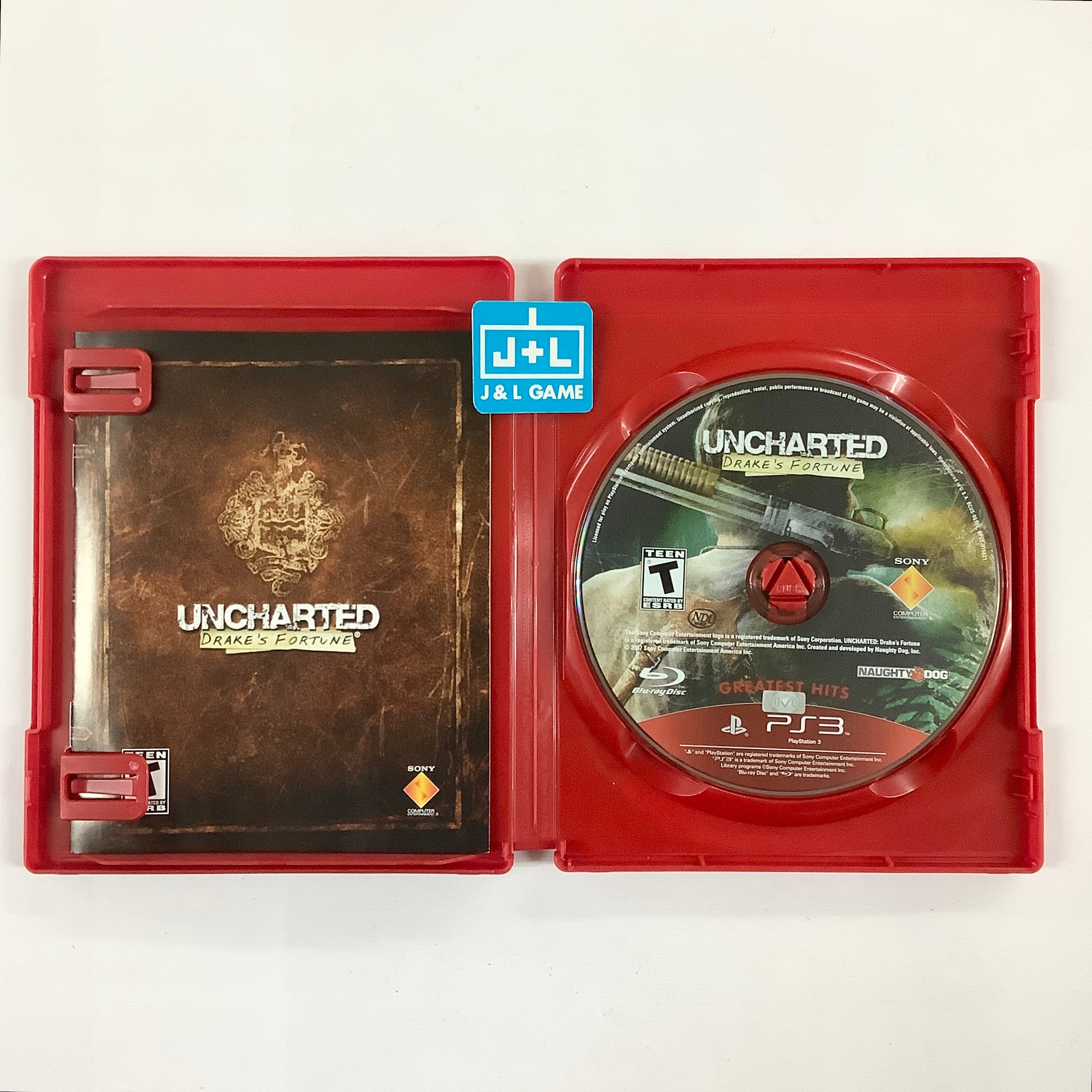 Uncharted Dual Pack (Greatest Hits) - (PS3) PlayStation 3 [Pre