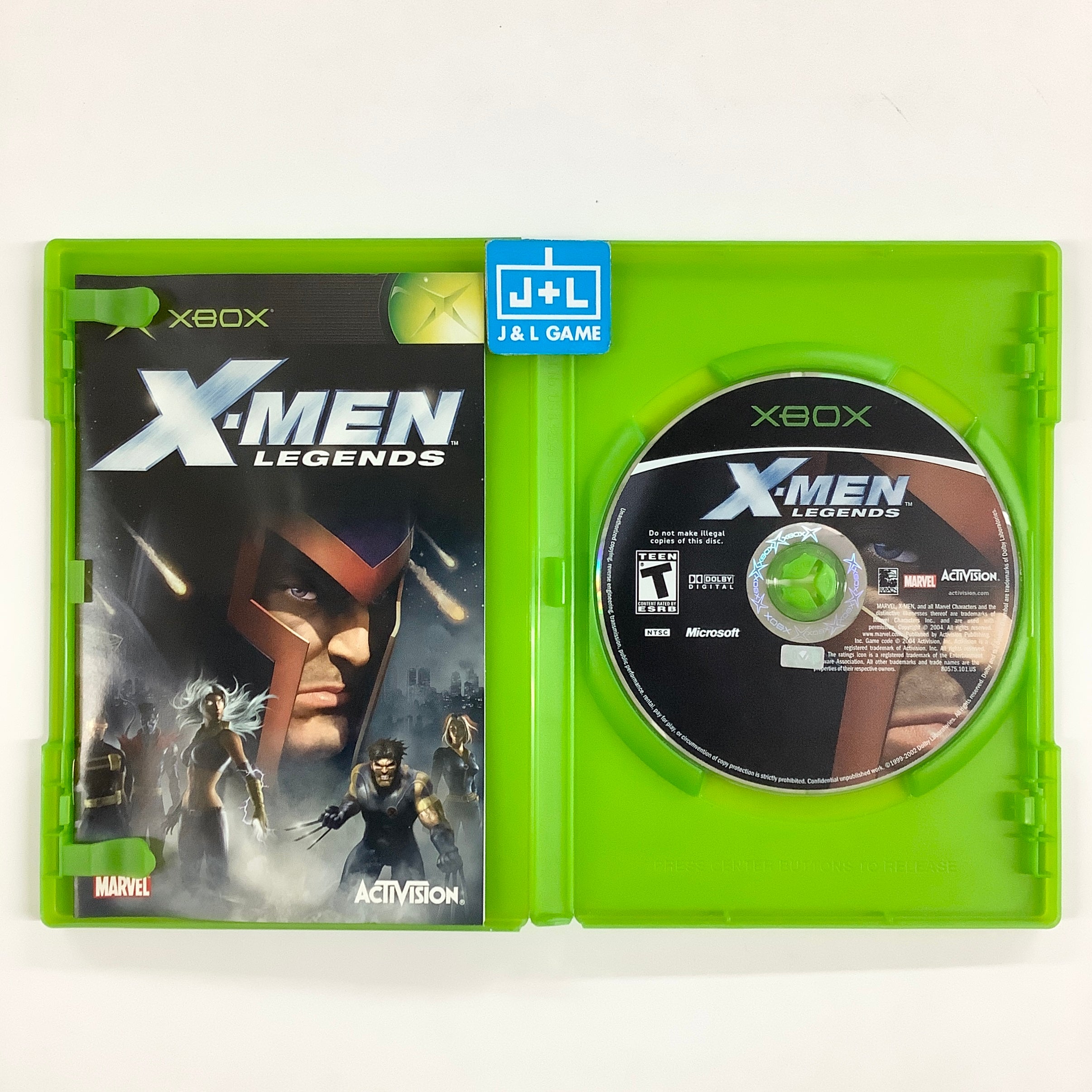 X-Men Legends - (XB) Xbox [Pre-Owned] Video Games Activision
